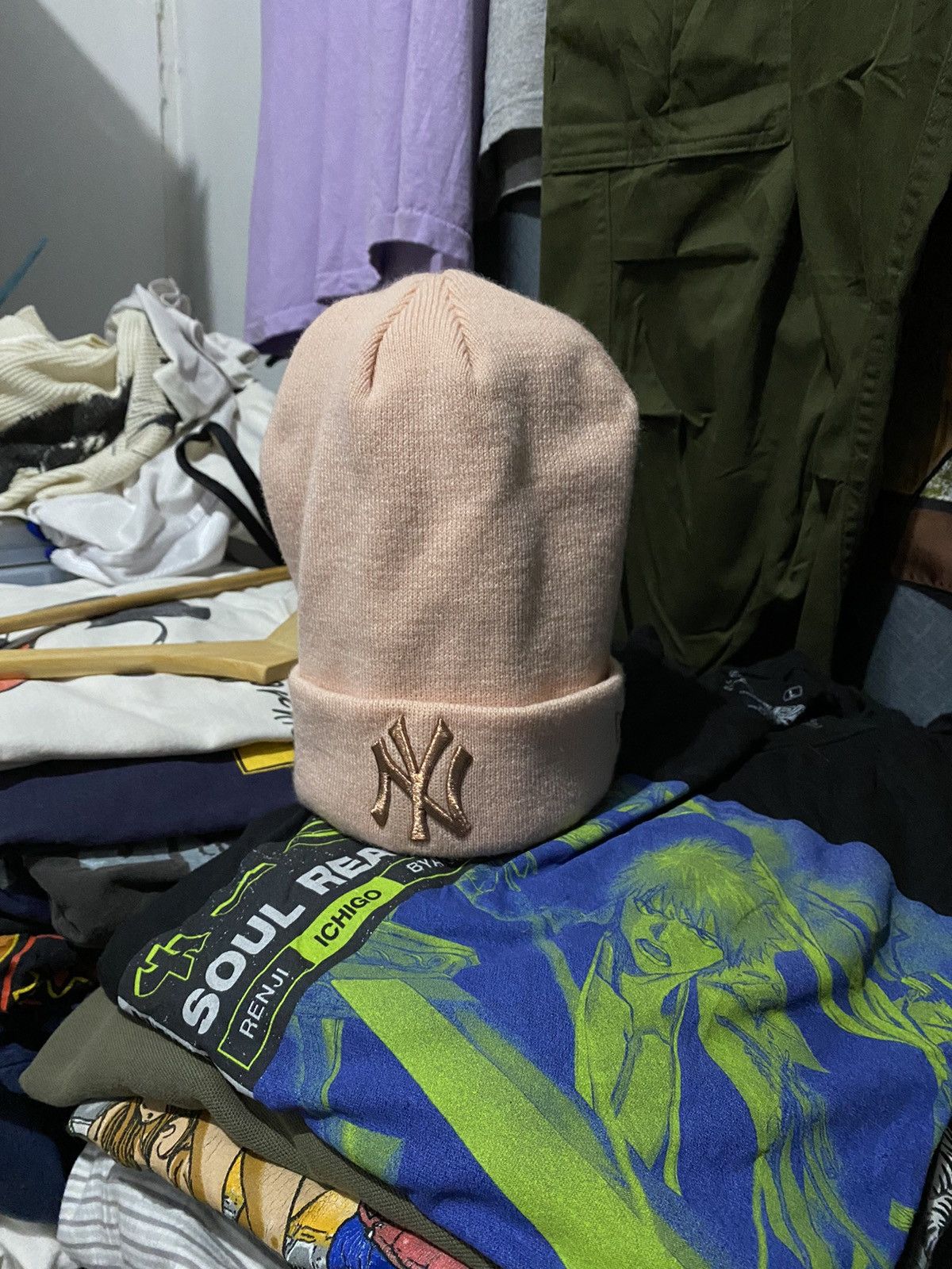 New Era New Era Genuine League Pembe Loslod Kadın Bere Size ONE SIZE - 3 Thumbnail
