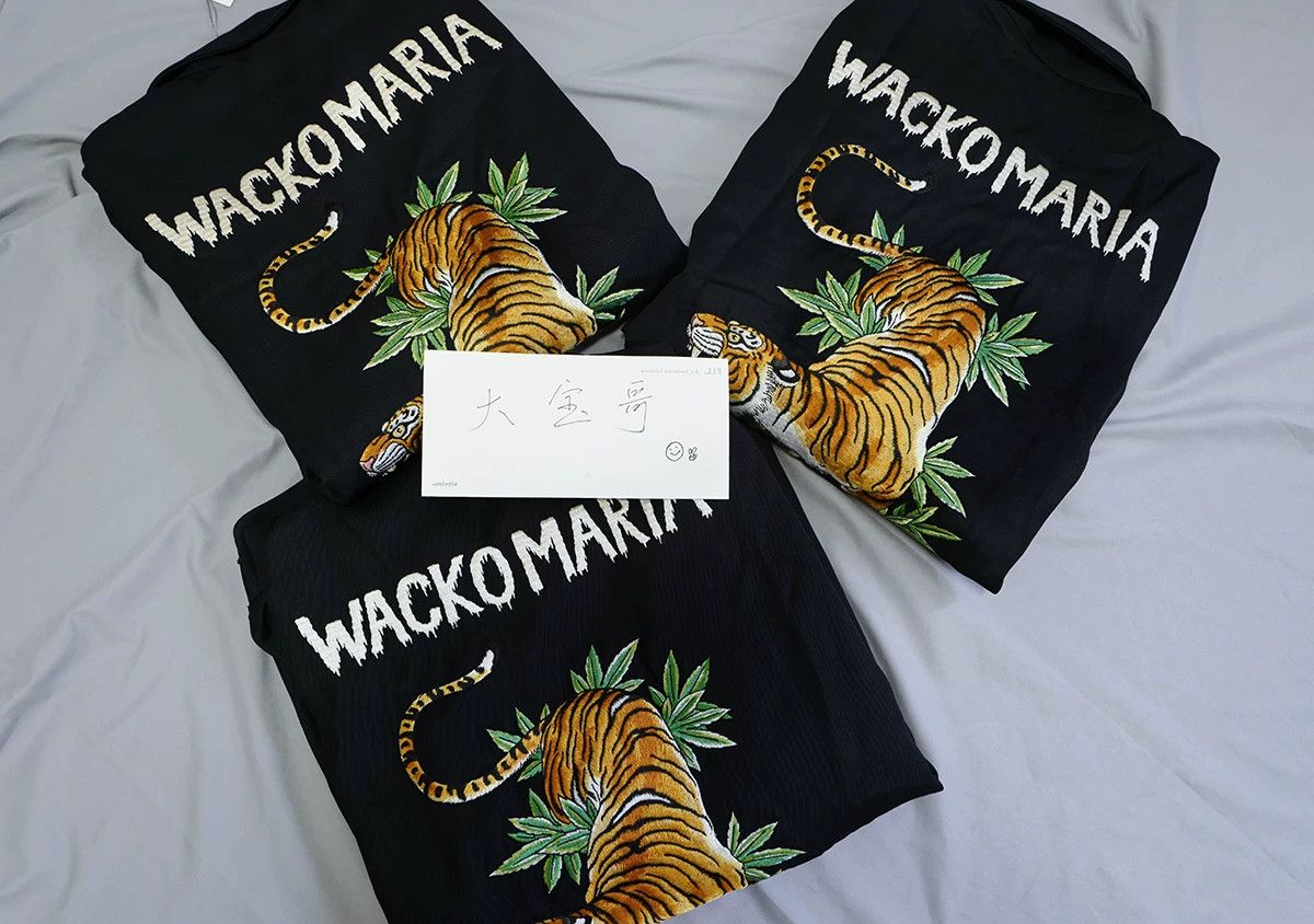 Wacko Maria wacko maria tim lehi embroidered tiger jacket Size US L / EU 52-54 / 3 - 1 Thumbnail