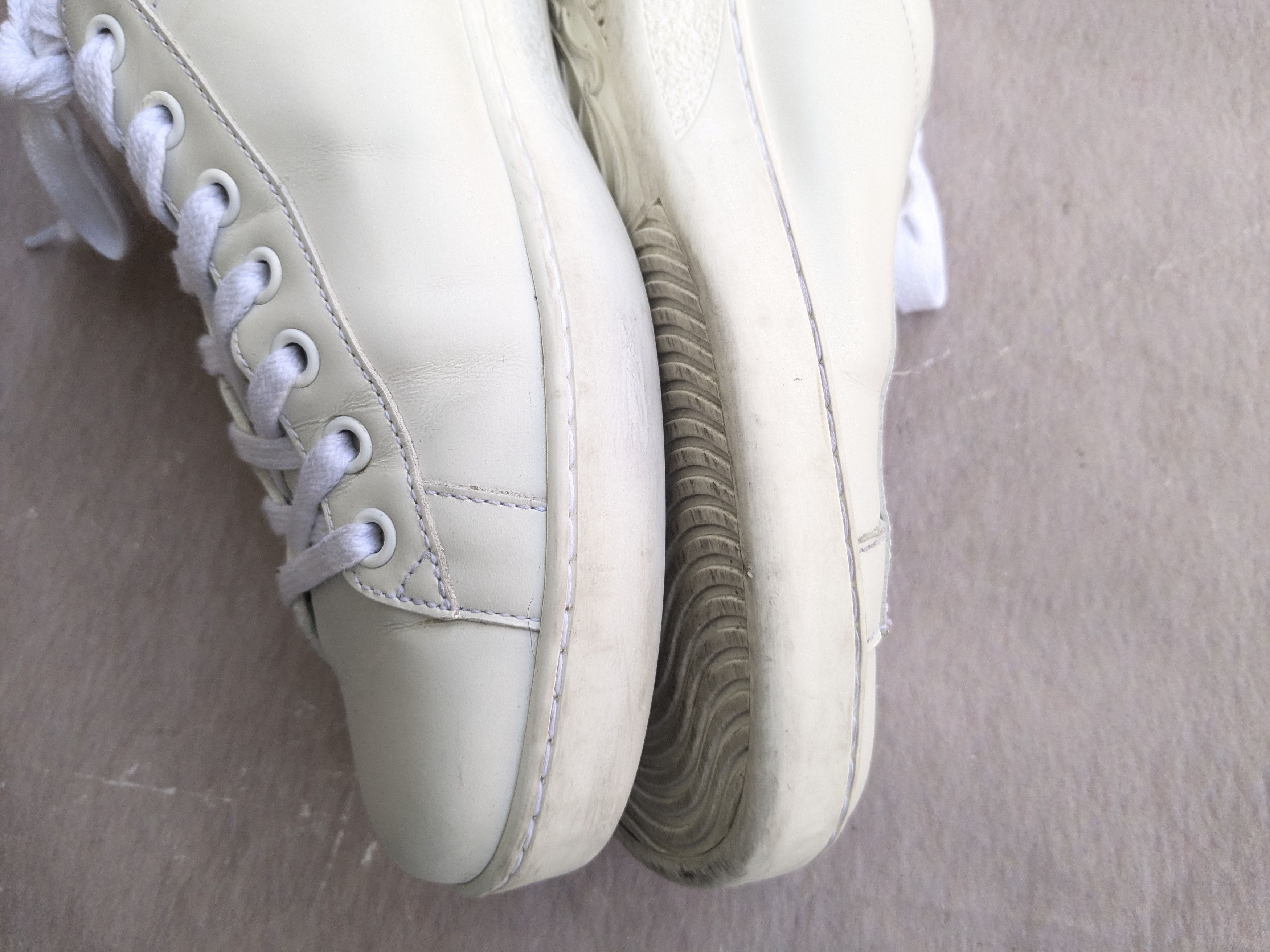 Gucci Gucci Ace Sneakers White Leather GG 7.5 Low Tops Size US 7.5 / EU 40-41 - 13 Thumbnail