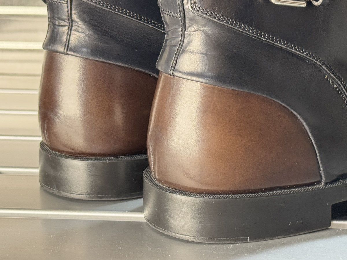 Dior DIOR MEN BLACK CALFSKIN BUCKLE BOOTS Sz US 6.5 Size US 6.5 / EU 39-40 - 7 Thumbnail
