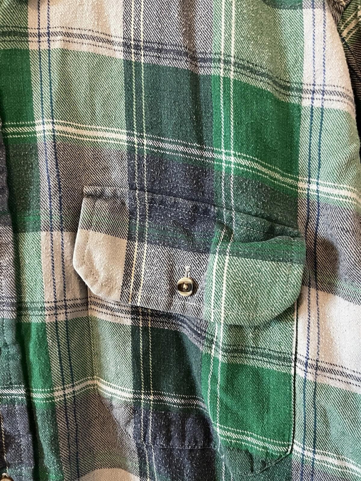 London Fog VTG London Fog Flannel Men L Shirt Outdoors Unlimited Grunge Size US L / EU 52-54 / 3 - 2 Thumbnail