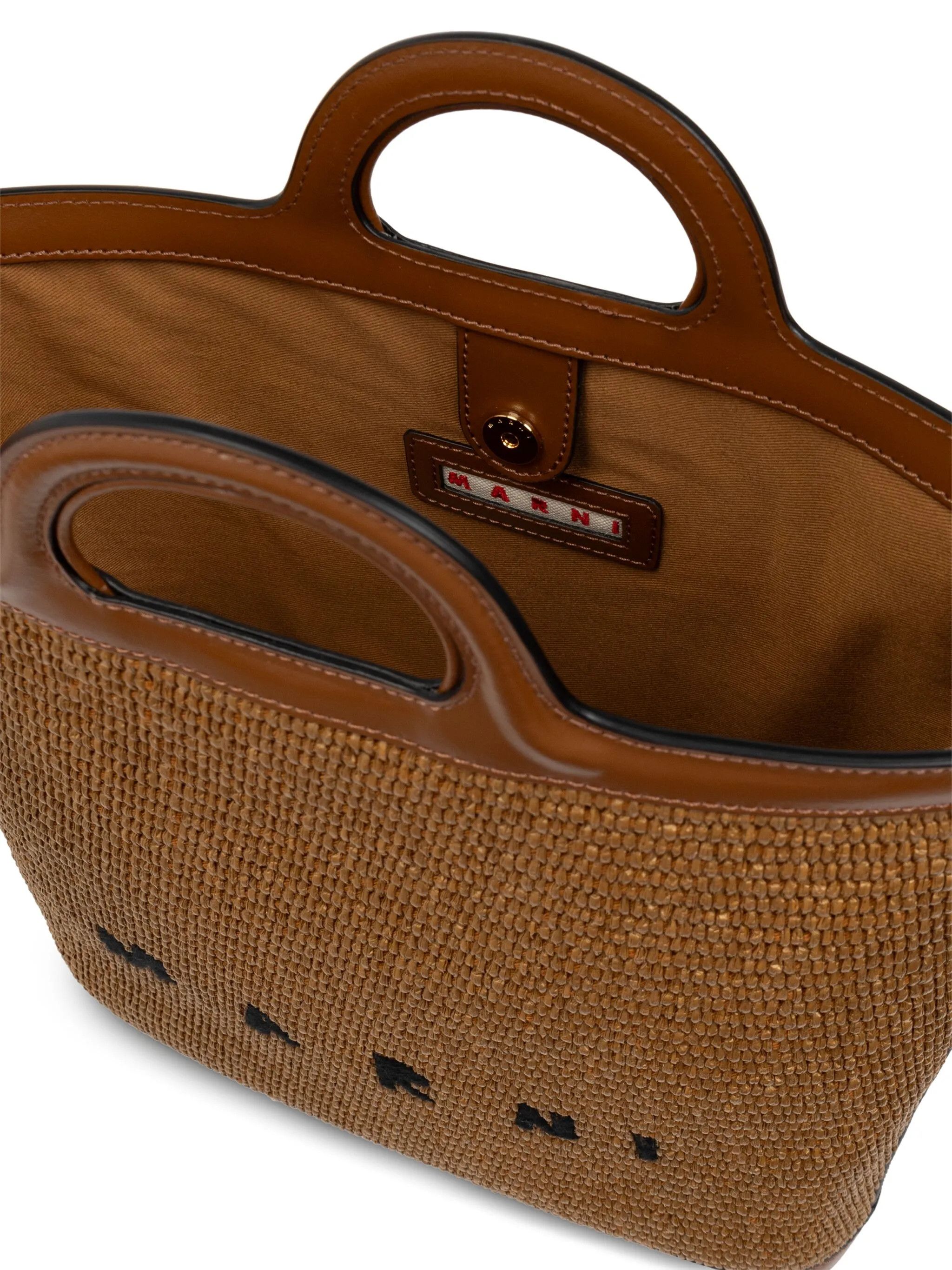 Marni o1s22i1n0525 Size: OS / Tropicalia Handbag in Brown Size ONE SIZE - 5 Thumbnail