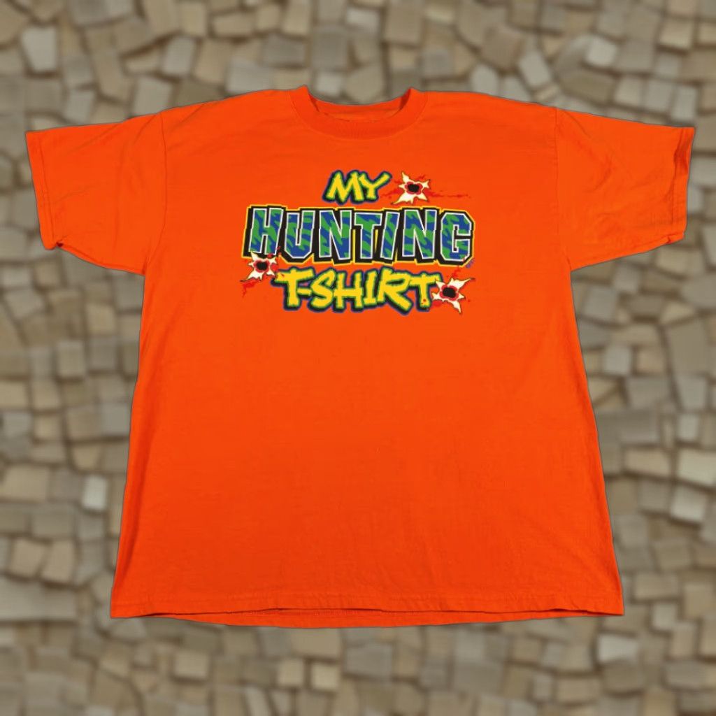 Gildan VINTAGE Hunting Shirt Nike? Size US XL / EU 56 / 4 - 1 Thumbnail