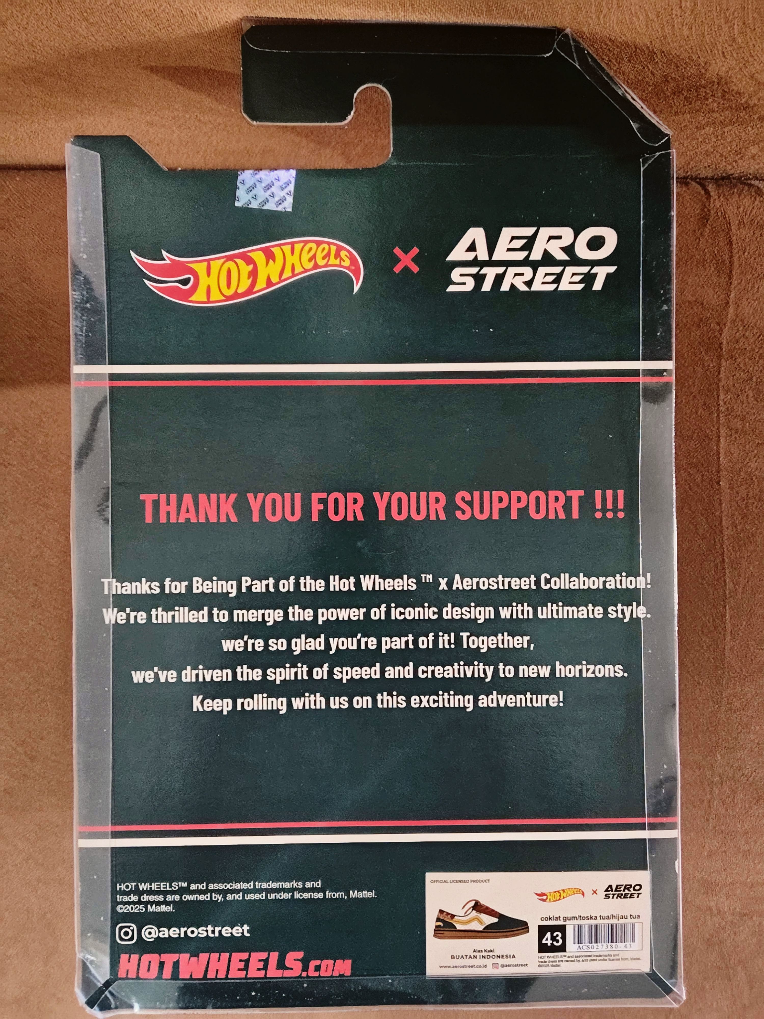 Vintage Aerostreet x Hot Wheels™ Limited Edition | Official Licensed Size US 10.5 / EU 43-44 - 10 Thumbnail