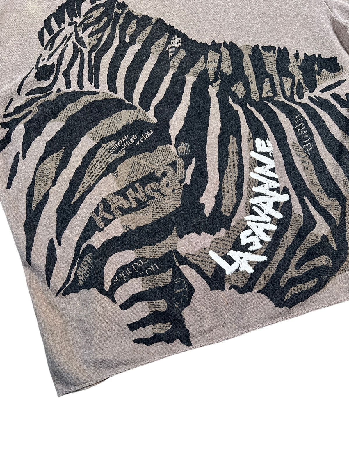 Kansai Yamamoto Archive Kansai Eye ‘La Savanne” Boxy Cut Deconstruct Tops Size US L / EU 52-54 / 3 - 4 Thumbnail