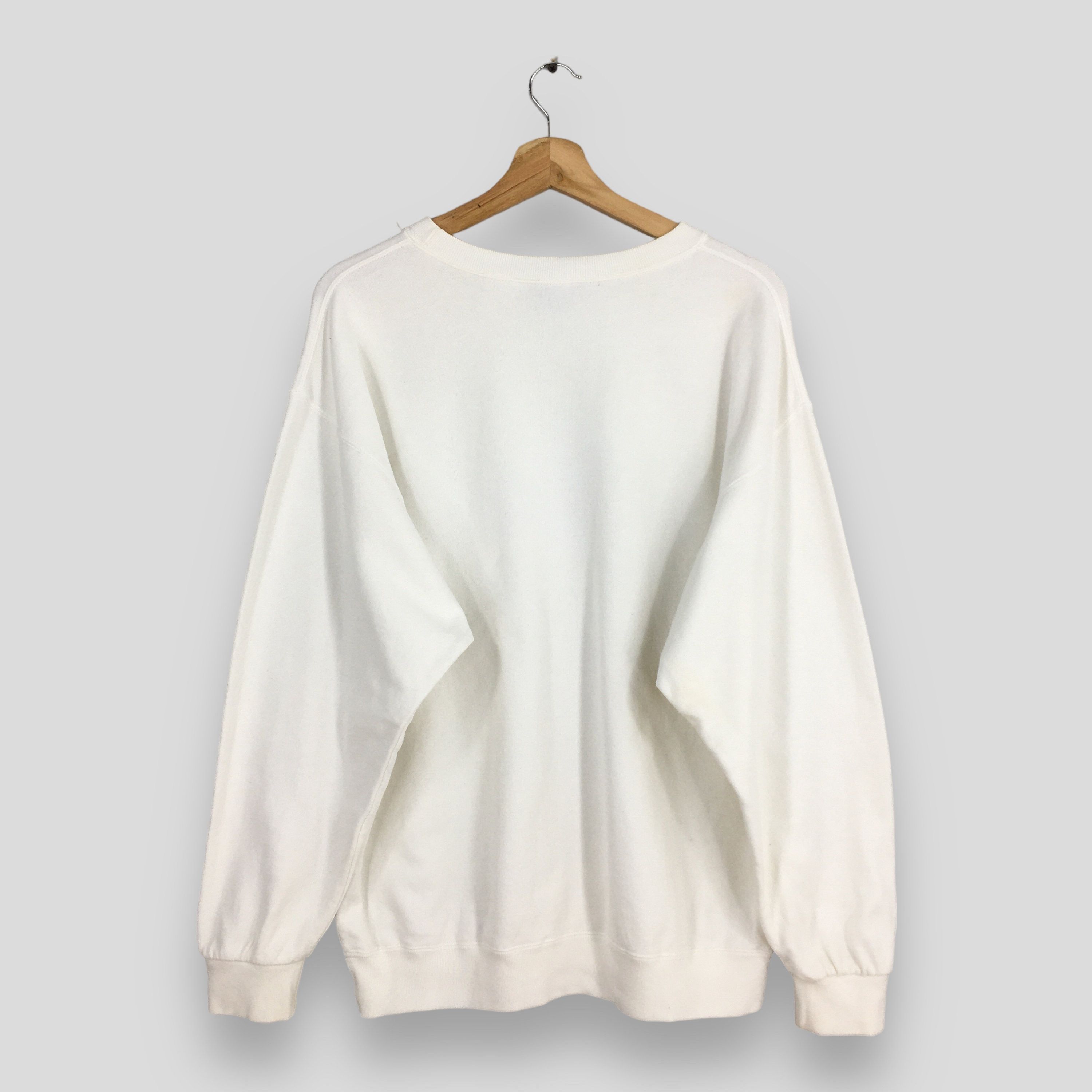 Russell Athletic Vintage 90s Russell Athletic White Sweatshirt Medium Size US M / EU 48-50 / 2 - 6 Thumbnail