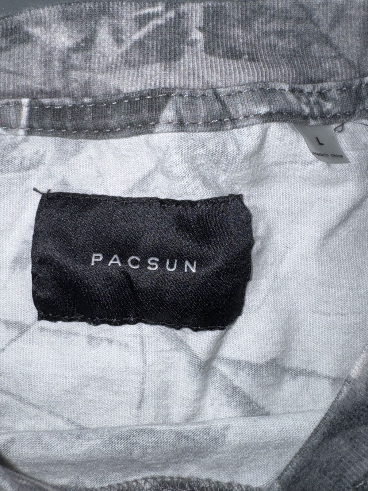 Pacsun Grey camo t shirt large Size US L / EU 52-54 / 3 - 3 Thumbnail