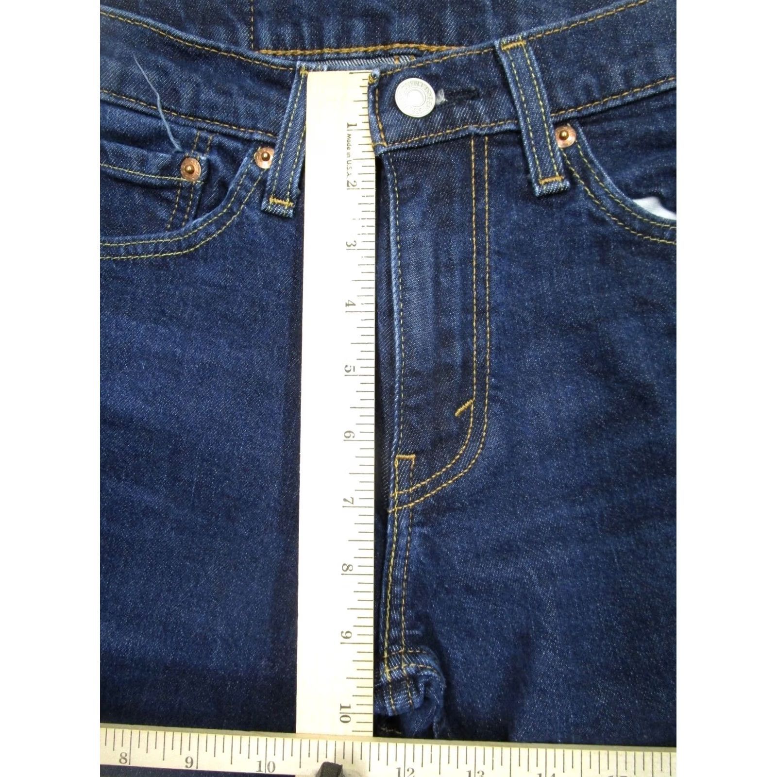 Levi's Levi's 511 Jeans Men 29x32 Blue Slim Straight Denim Stretch Pockets Logo 5-Pocket Style Regular Size Type Jeans Mens Size US 29 - 7 Thumbnail