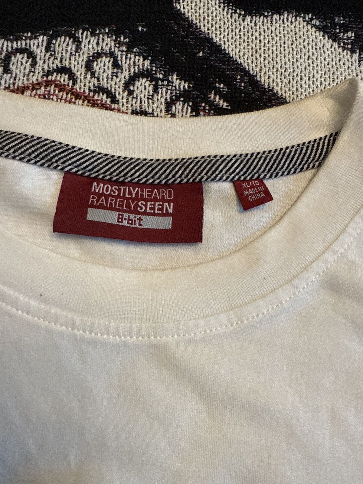 Mostly Heard Rarely Seen YEEZY belugaTshirt pixel textured graphic Size US XL / EU 56 / 4 - 3 Thumbnail