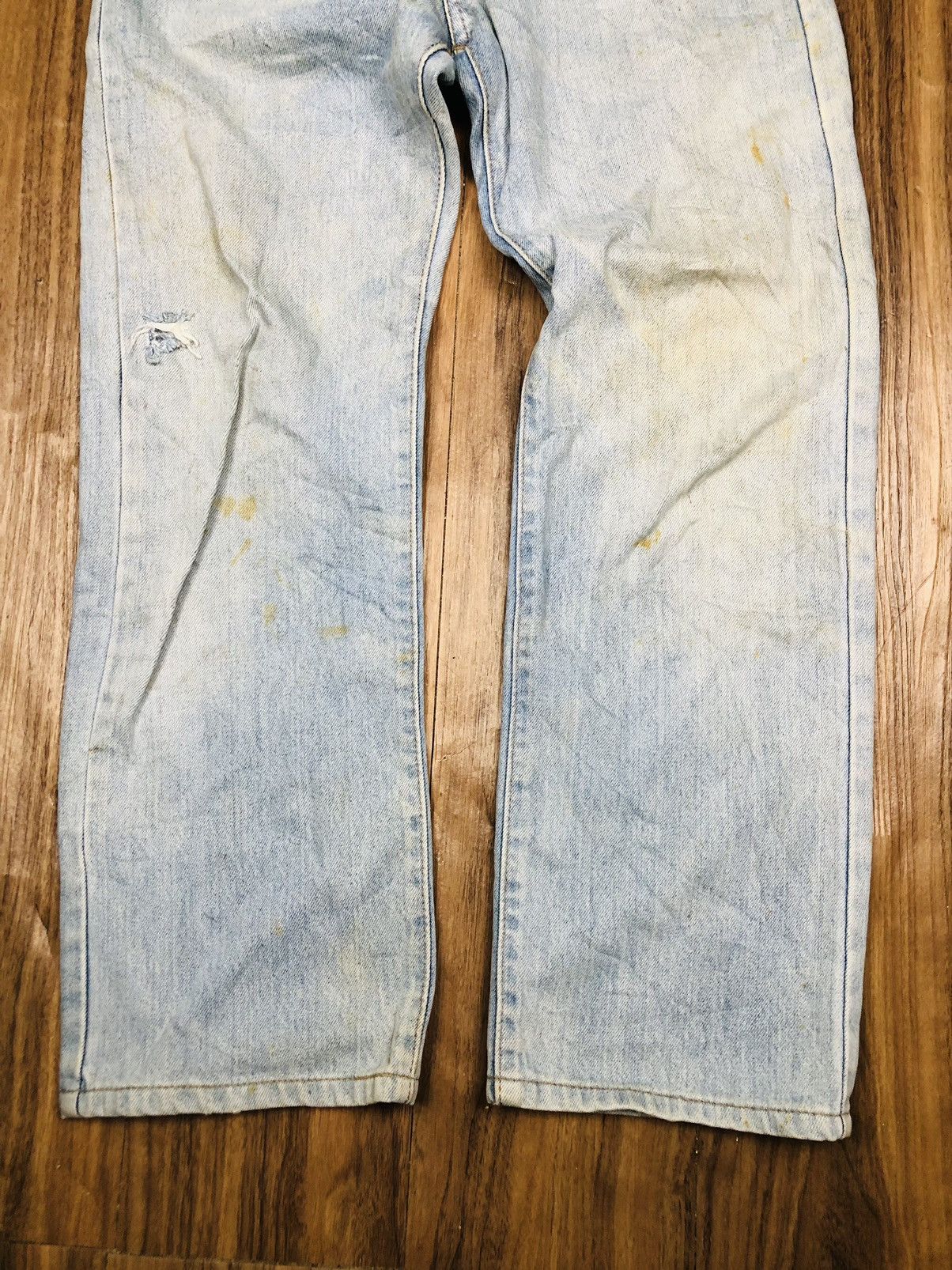 Big John Big-John Distress Jeans (21) Size US 27 - 4 Thumbnail