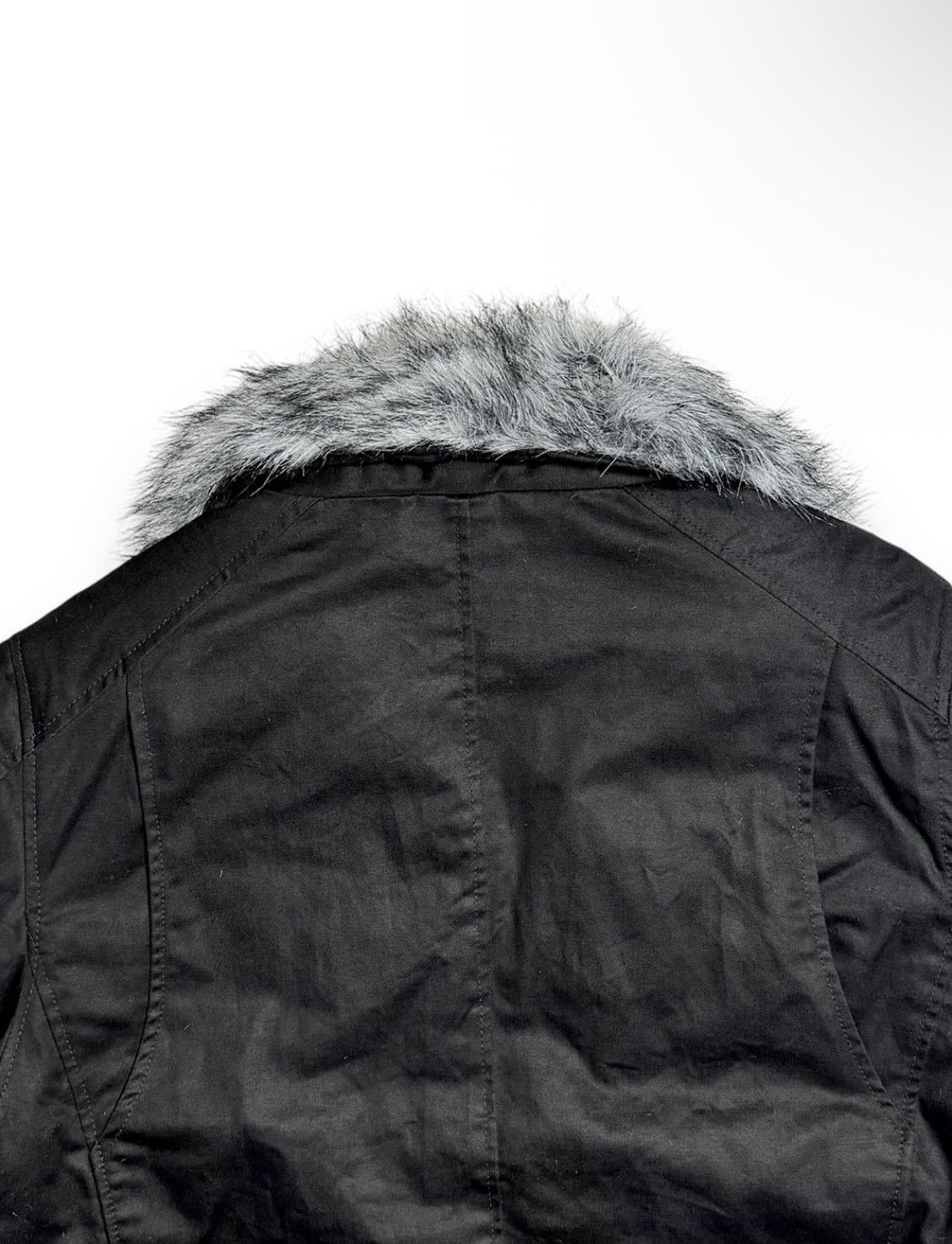 If Six Was Nine Silver fur trimming jacket Size US M / EU 48-50 / 2 - 8 Thumbnail