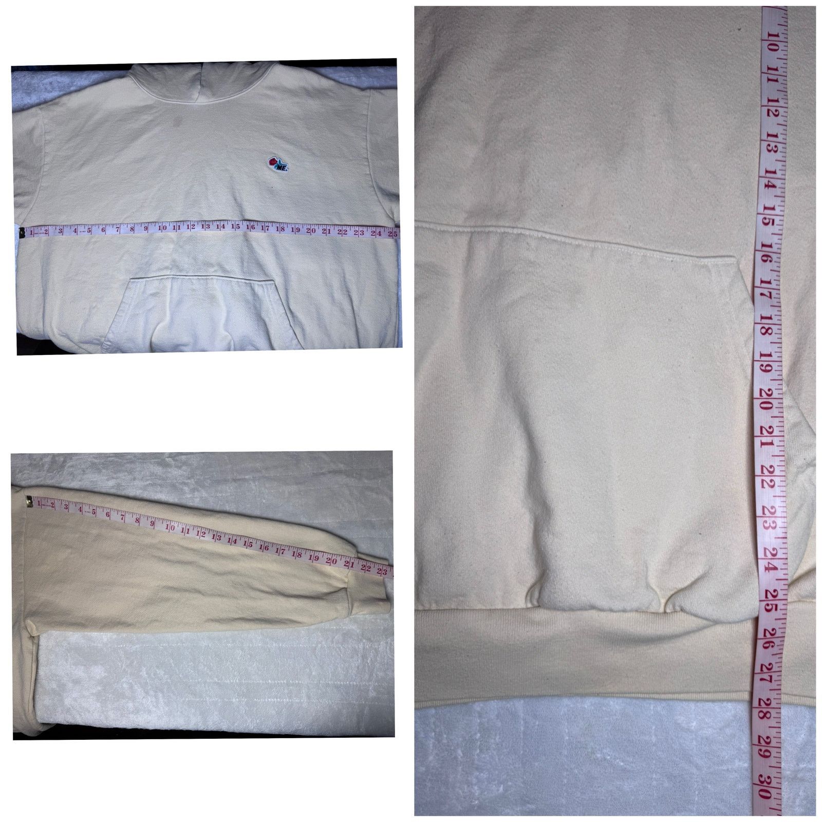Other MELODY EHSANI ME. Rose Light Yellow Hoodie Sweatshirt XL Size US XL / EU 56 / 4 - 8 Thumbnail