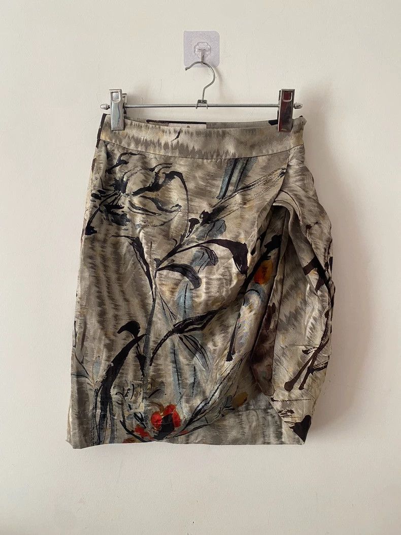 Vivienne Westwood Vivienne Westwood Vintage Green Chinese Skirt - dmc Size 38" / US 16 / IT 52 - 1 Thumbnail