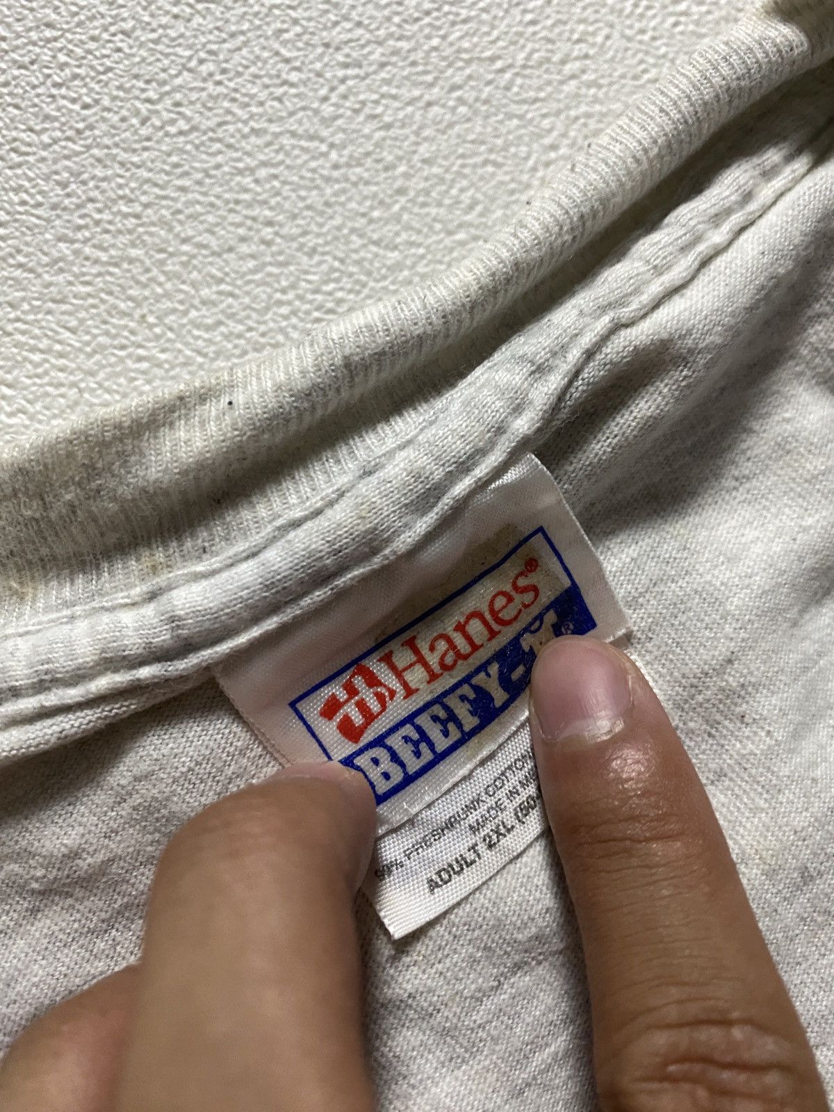 Hanes Hannes Vintage United States Special Operations Command Size US XL / EU 56 / 4 - 3 Thumbnail