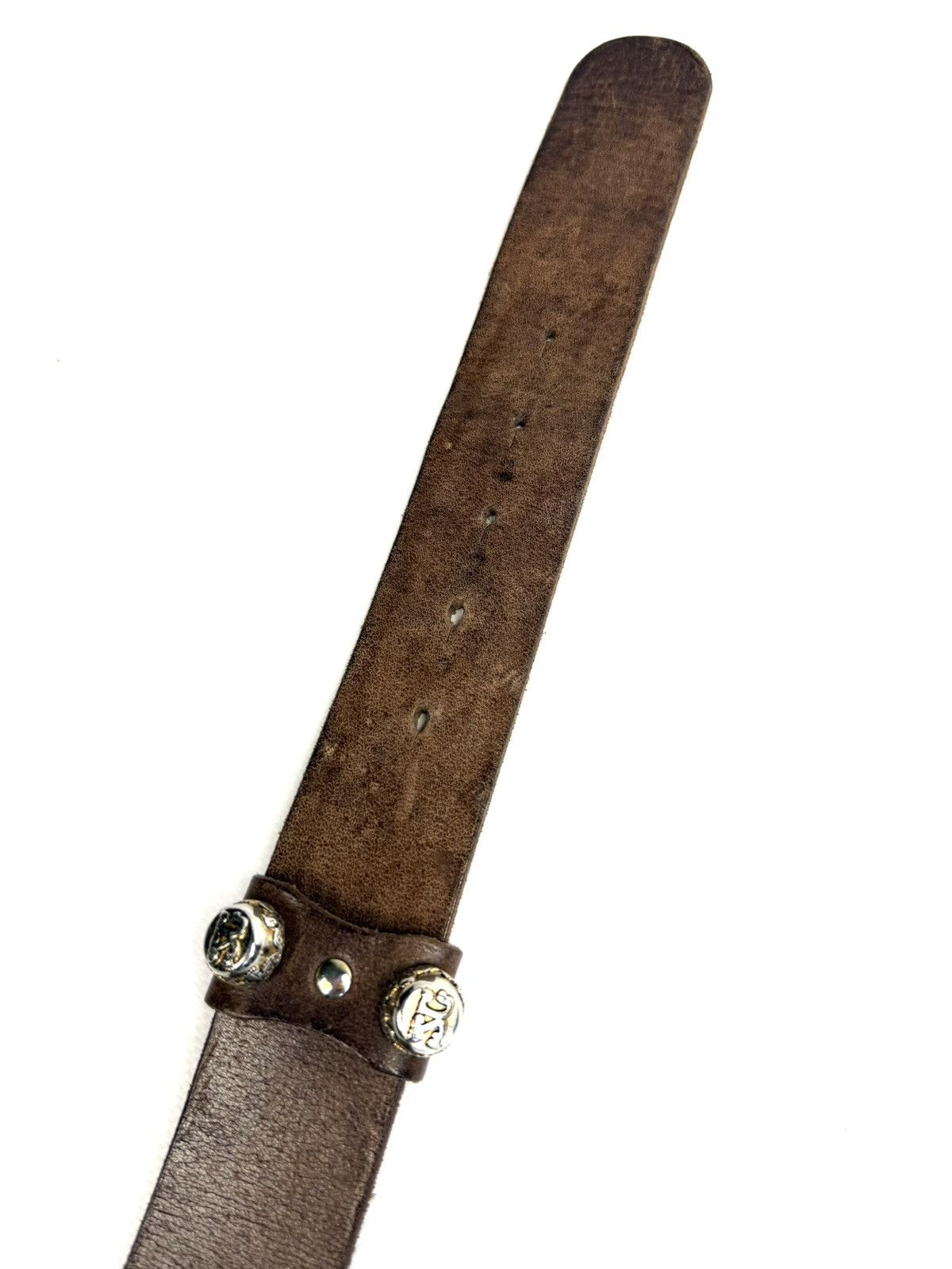 Just Cavalli Just Cavalli Roberto Cavalli Western Leather Belt Buckle Size 32 - 11 Thumbnail