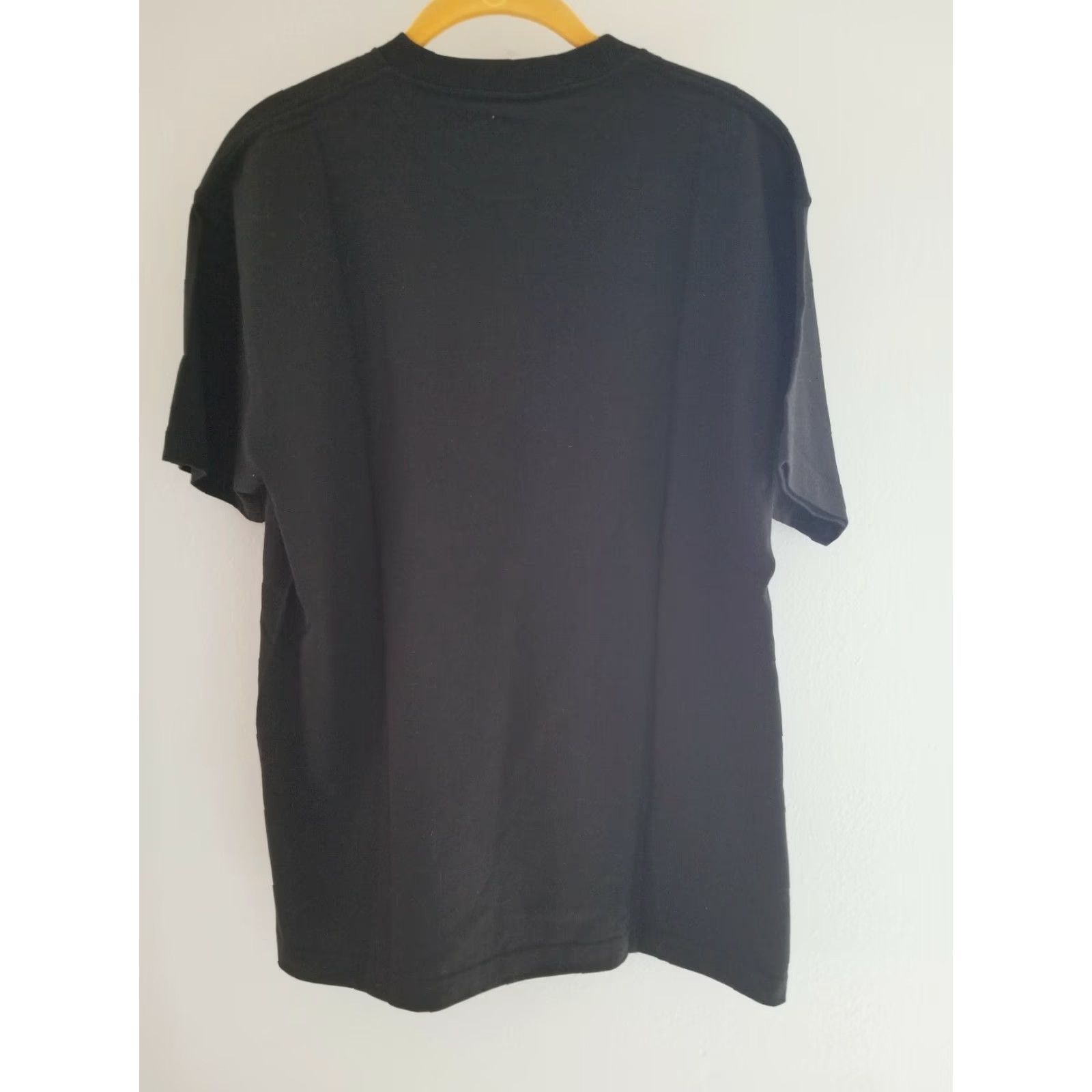 Spell VINTAGE Touch and Go Retro Mens L Suzaran Cotton Logo T Shirt Black Crew Neck Short Sleeve Logo Mens L Black Shirt 2000s Size US L / EU 52-54 / 3 - 4 Thumbnail