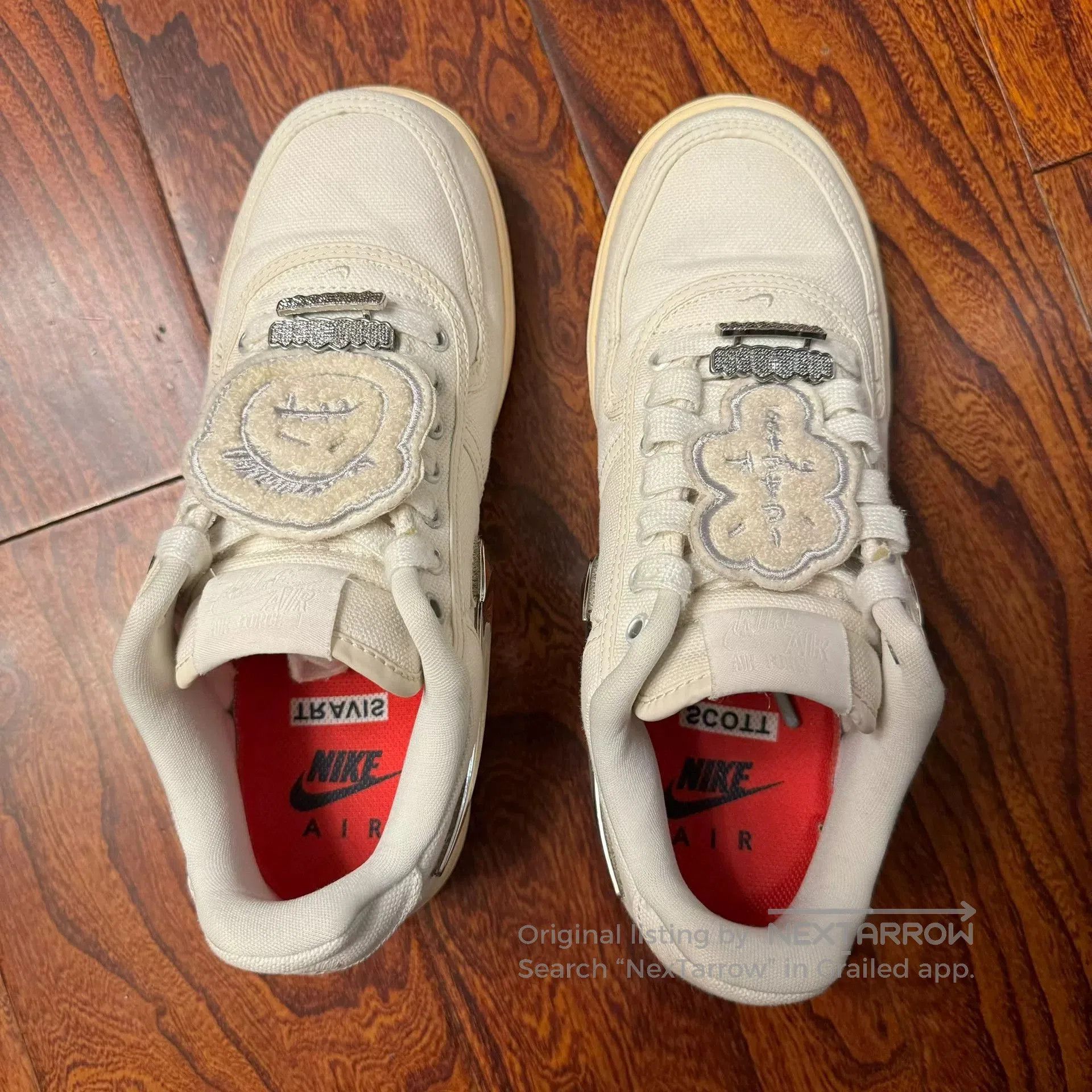 Travis Scott nike air force 1 travis scott low top. Size US 7.5 / EU 40-41 - 5 Thumbnail