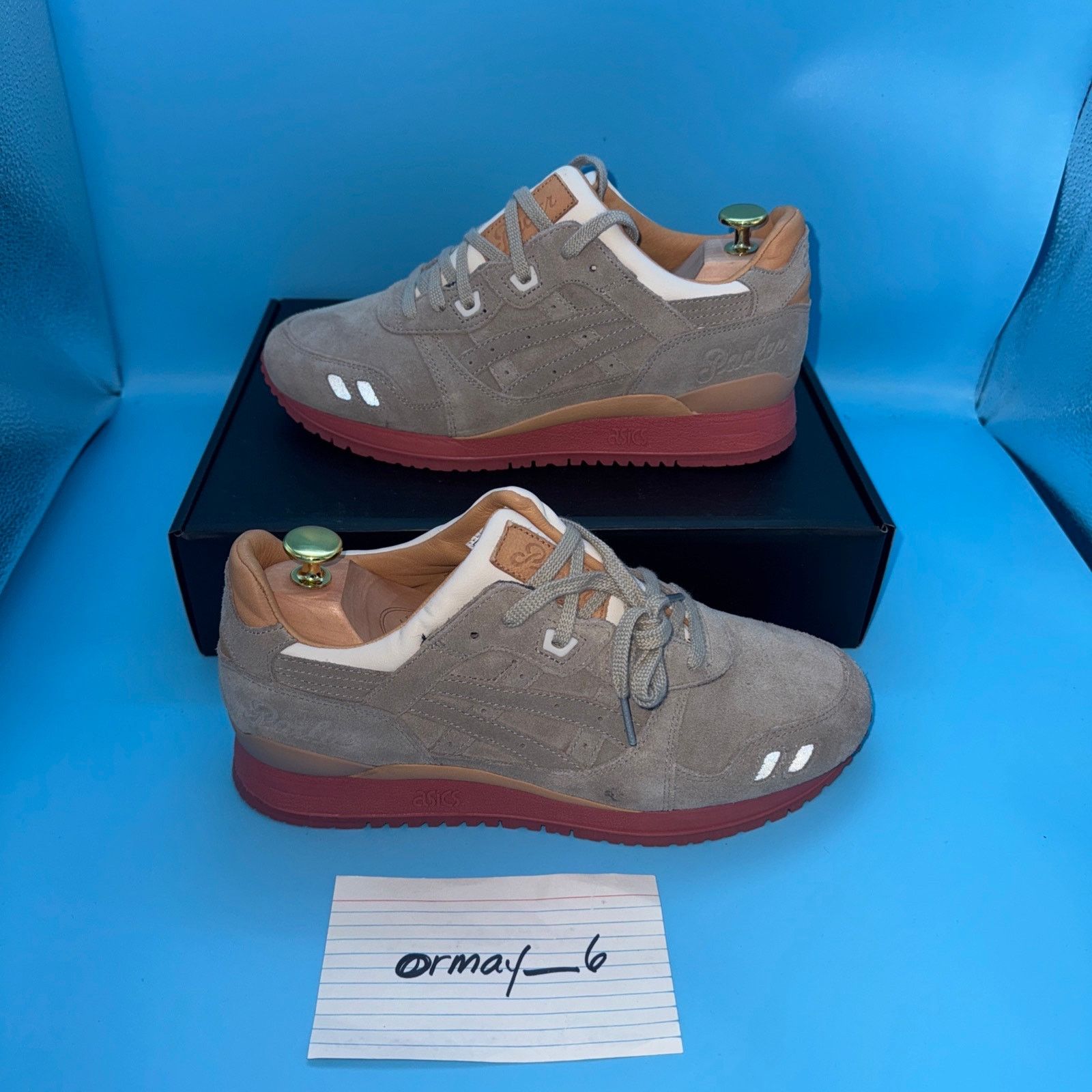 Asics × Packer Shoes Asics Gel Lyte III x Packer Shoes "Dirty Buck" Box Set m8 Size US 8 / EU 41 - 3 Thumbnail