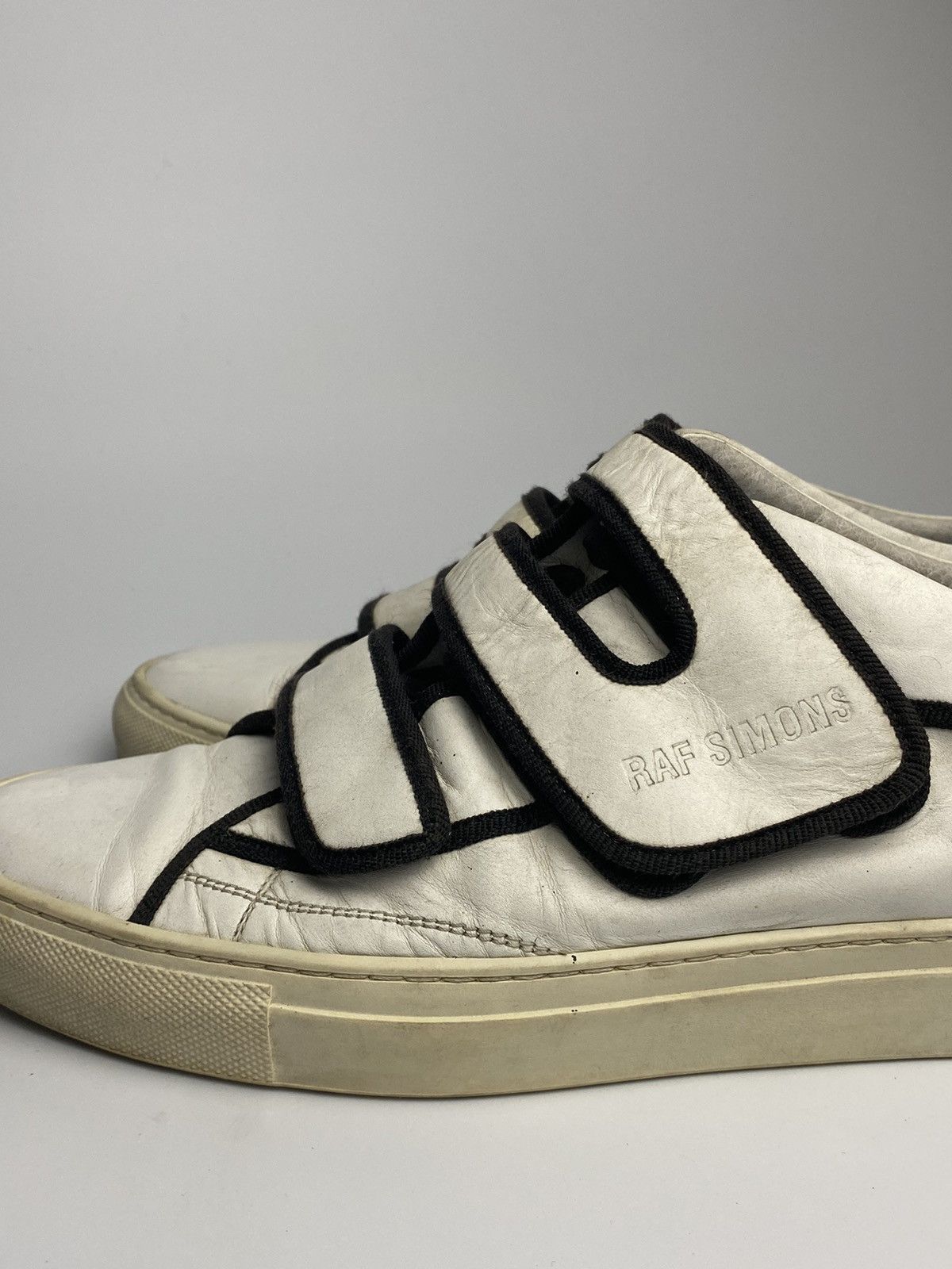 Raf Simons Raf Simons White Contrast Sneakers Size 10us Size US 10 / EU 43 - 6 Thumbnail
