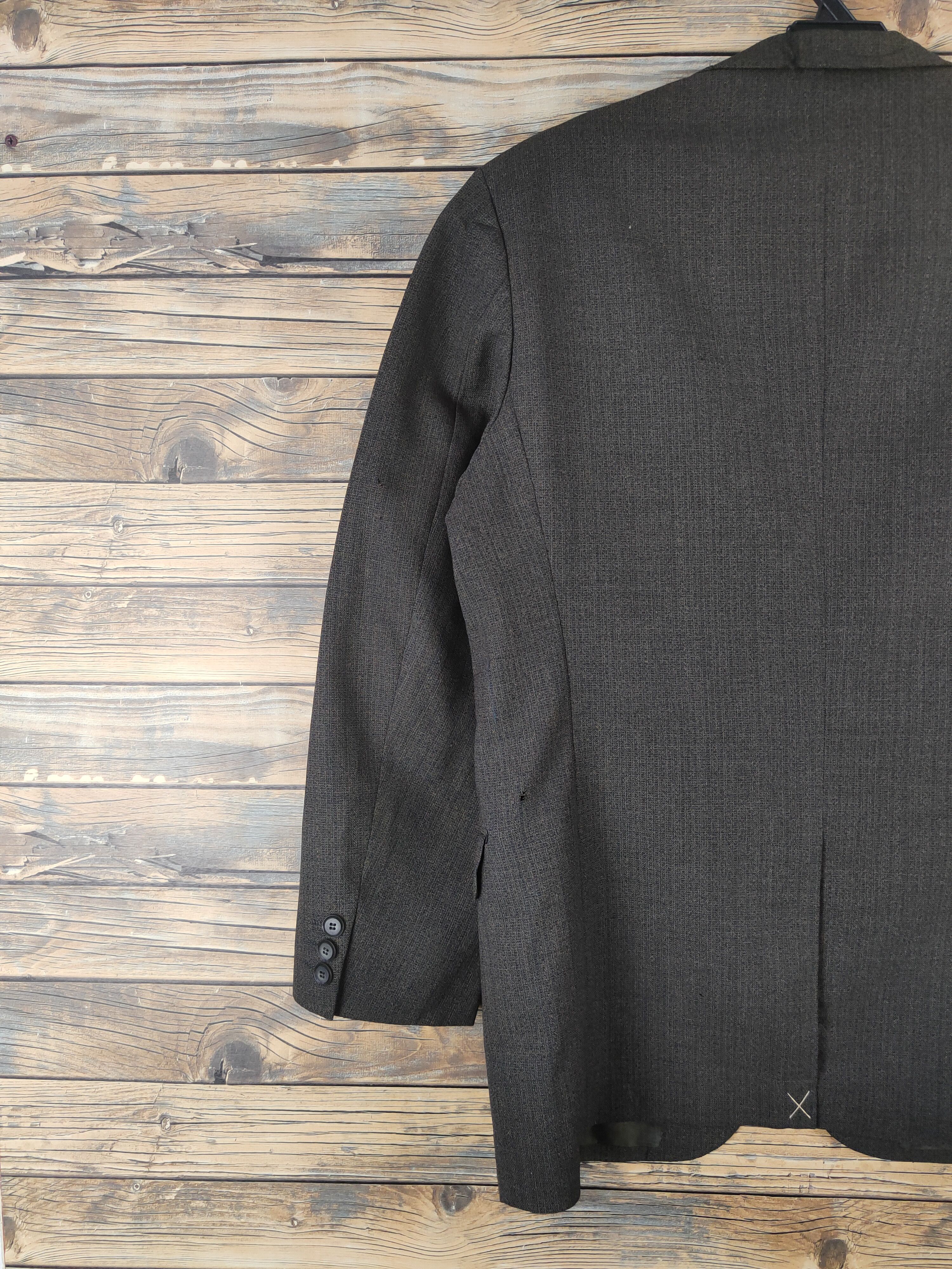 Vintage Authentic Vintage by Mages Dark Gray Blazers Size US M / EU 48-50 / 2 - 11 Thumbnail