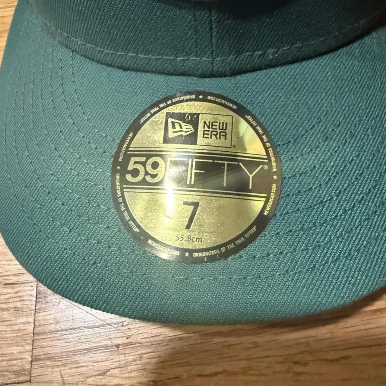 New Era New York Jets Retro 1999 Pro Bowl Side Patch Fitted Cap Size 28 - 2 Thumbnail