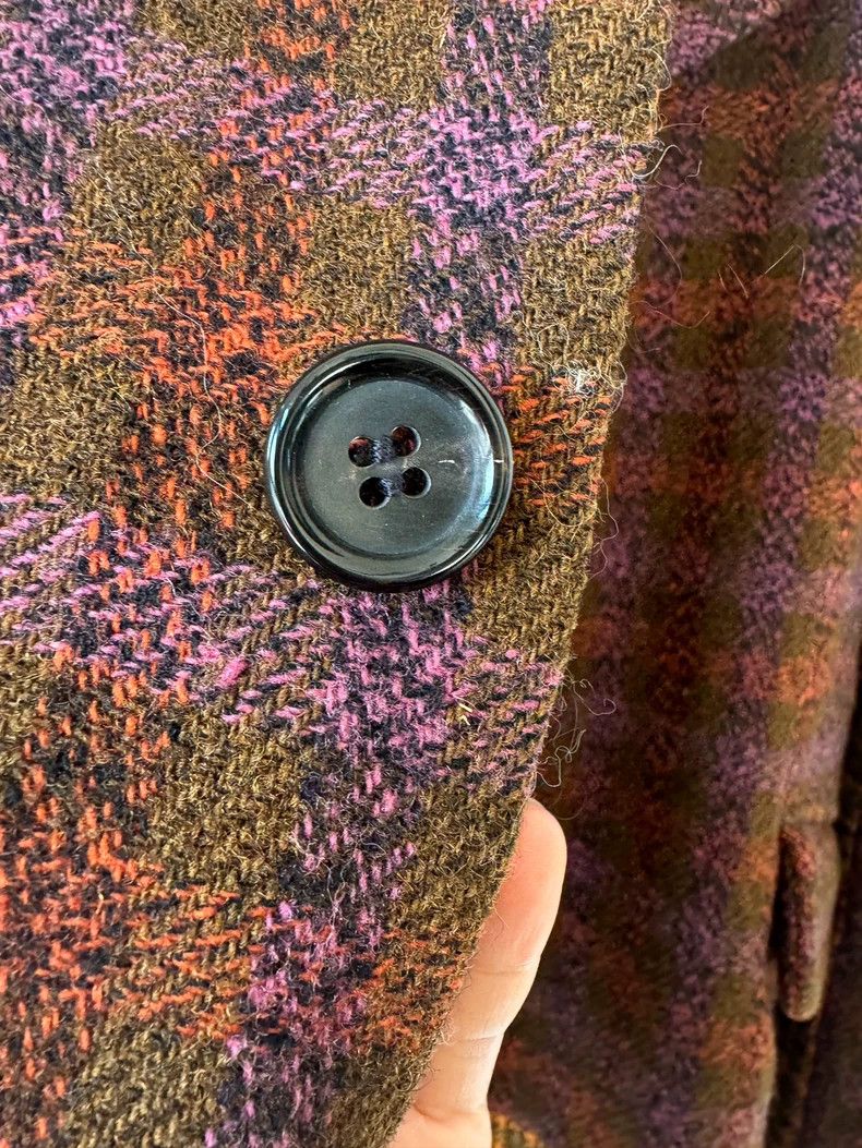 Comme des Garcons Comme Des Garcons Plaid wool coat Size M / US 6-8 / IT 42-44 - 5 Thumbnail