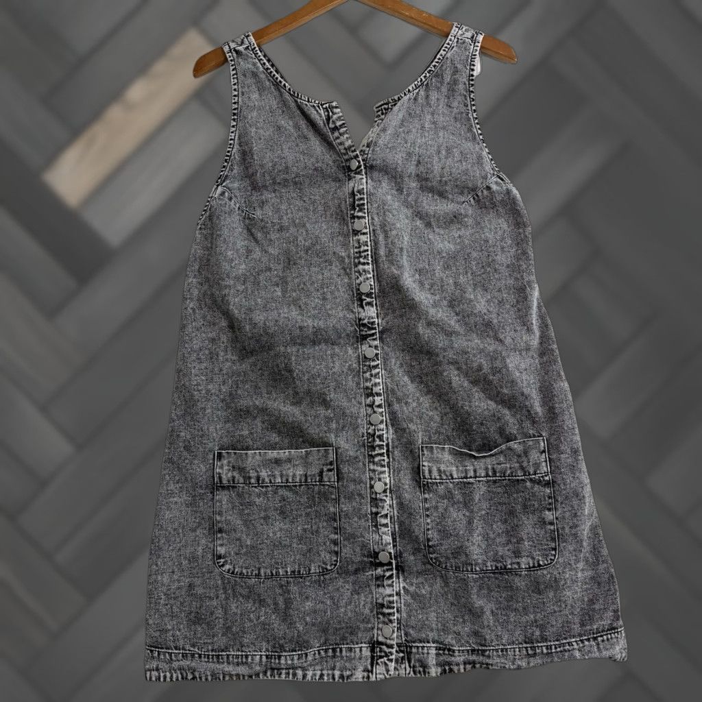 white christmas dresses Georgina Denim Mini Dress main image 0