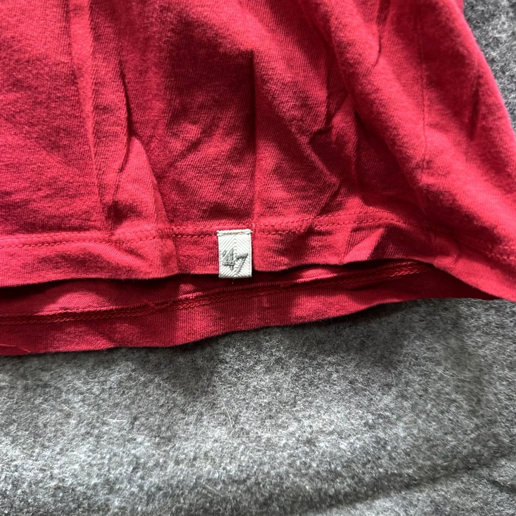47 47 Brand Shirt Mens L Red San Francisco 49ers Champions Tee Crewneck Tagless Crew Neck Graphic Print Jersey Short Sleeve Size US L / EU 52-54 / 3 - 2 Thumbnail