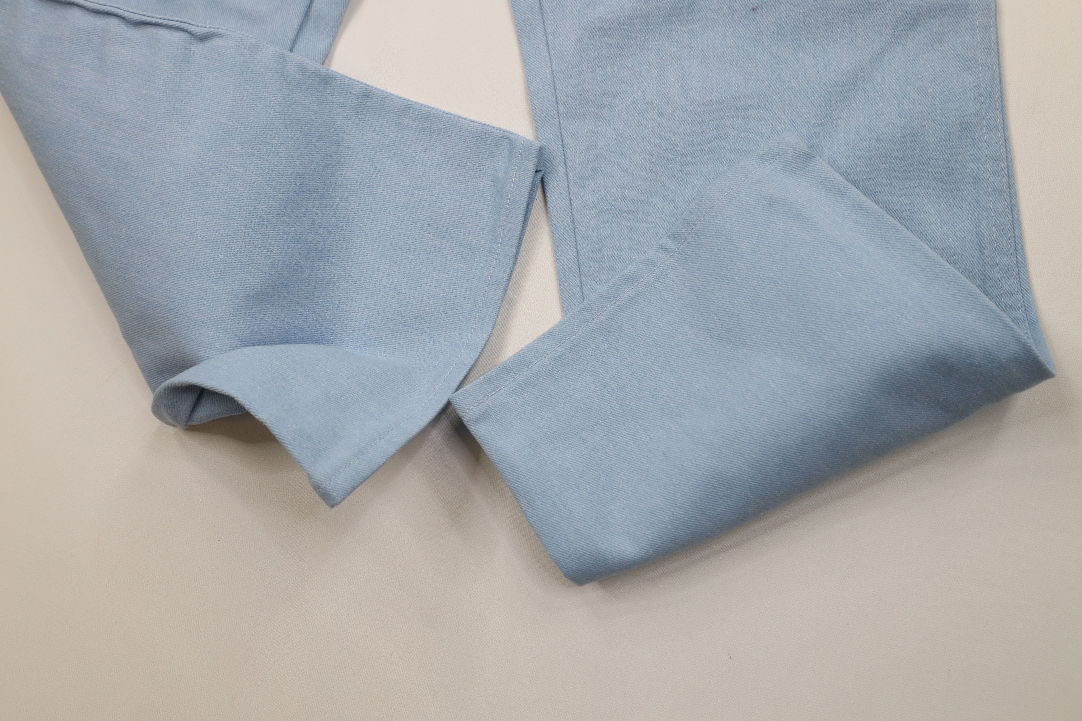 Vintage Deadstock Vintage 70s Streetwear Wide Leg Denim Jeans USA Size US 38 / EU 54 - 5 Thumbnail