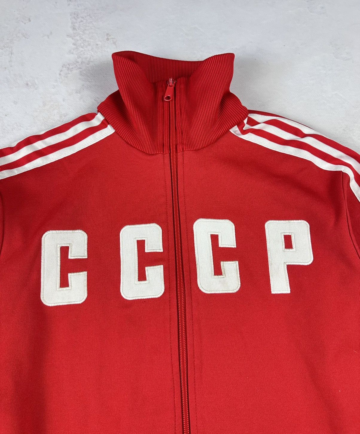 Adidas Vintage Zip Adidas USSR СССР Classic Y2k Boxy Fit Size US S / EU 44-46 / 1 - 7 Thumbnail