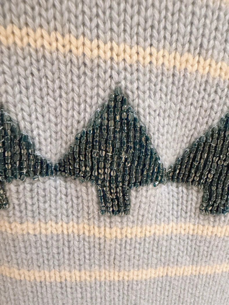 Loro Piana LORO PIANA Christmas tree cashmere sweater Size L / US 10 / IT 46 - 5 Thumbnail
