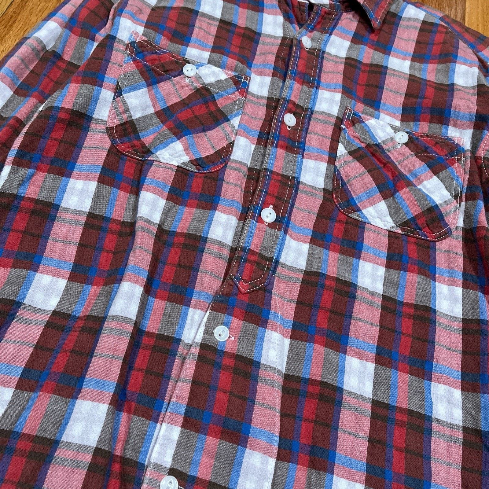 Beams Japan Beams Workclothing Americana Flannel Plaid Gingham Interior Size US M / EU 48-50 / 2 - 4 Thumbnail