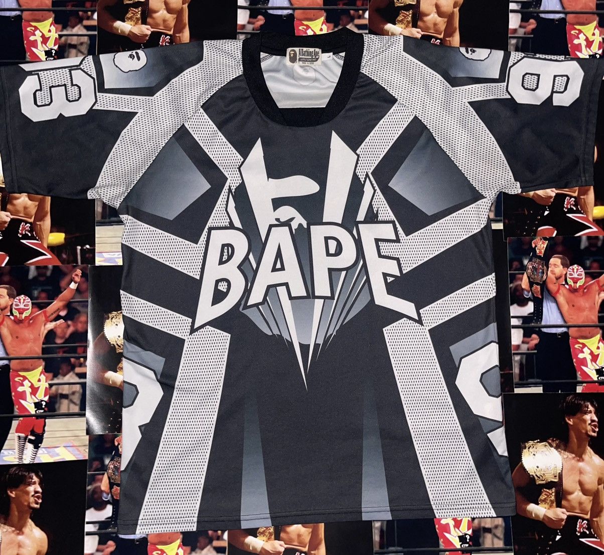 Bape Bape Motorcross Racing Jersey Size US L / EU 52-54 / 3 - 3 Thumbnail