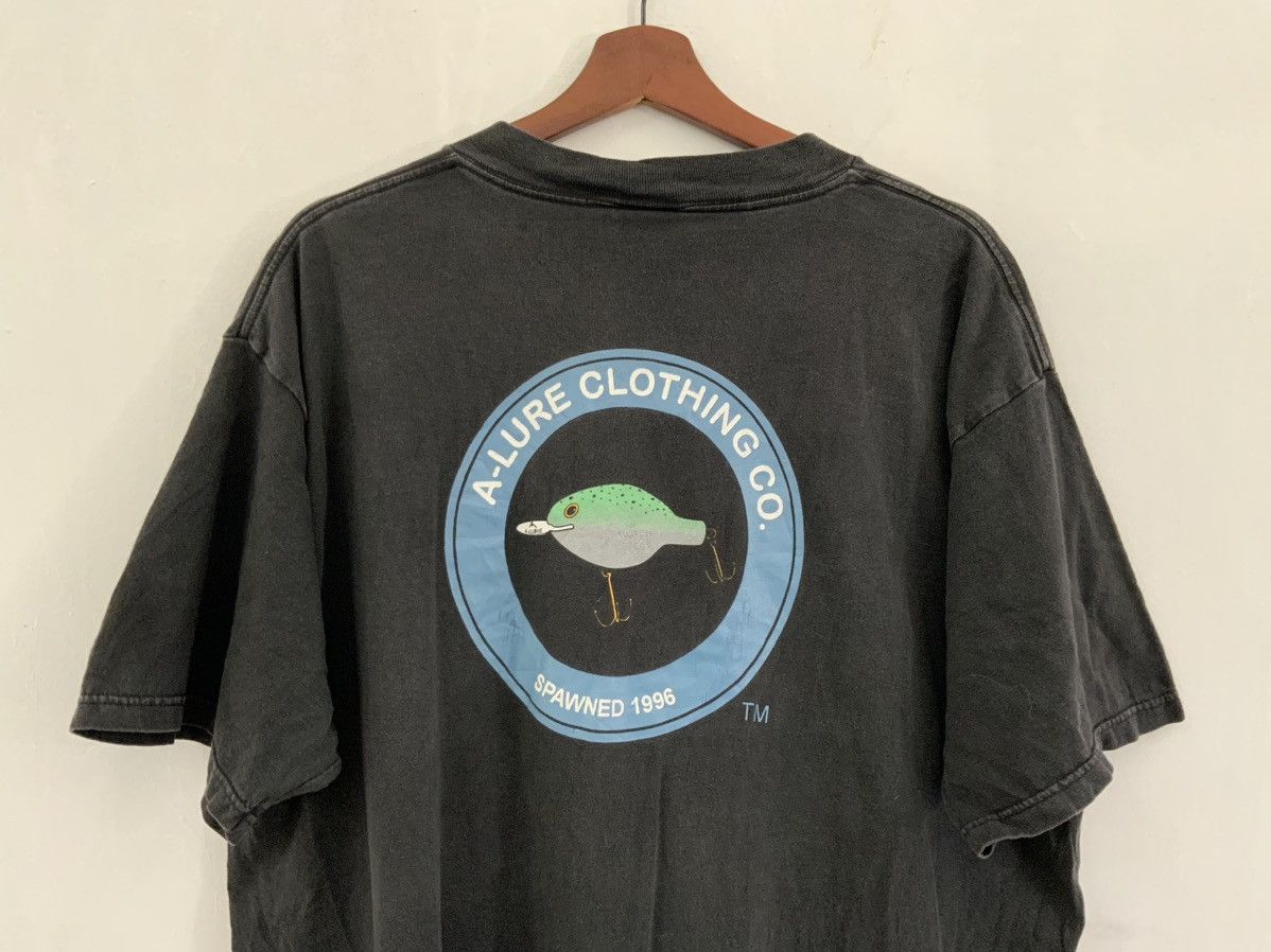 Vintage Vintage A-Lure Clothing Spawned Logo 1996 Tultex Archive Tee Size US XL / EU 56 / 4 - 5 Thumbnail
