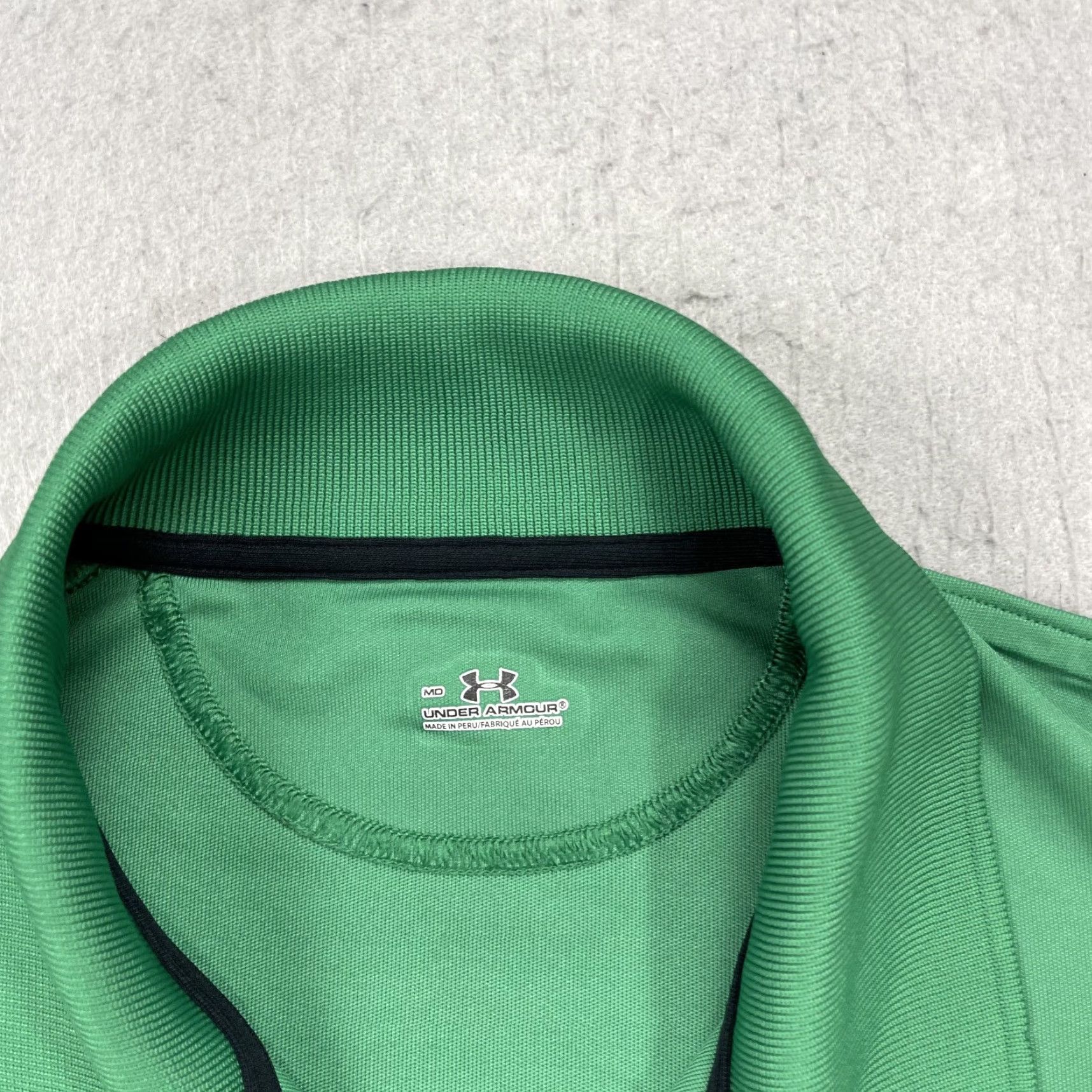 Under Armour Welsh Rugby Union Shirt Mens Medium Green Under Armour Polo Brains WRU Size US M / EU 48-50 / 2 - 5 Thumbnail