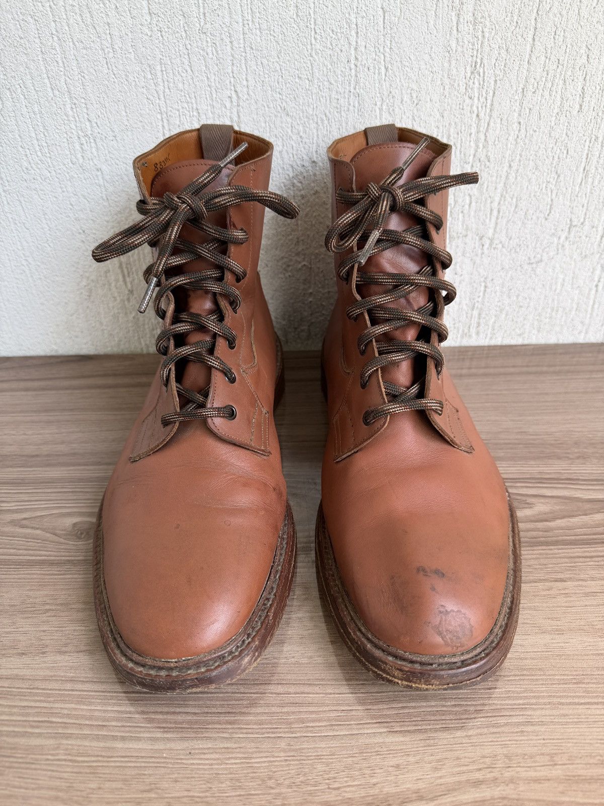 Evan Kinori × Tricker's burford lace up boots Size US 13 / EU 46 - 5 Thumbnail