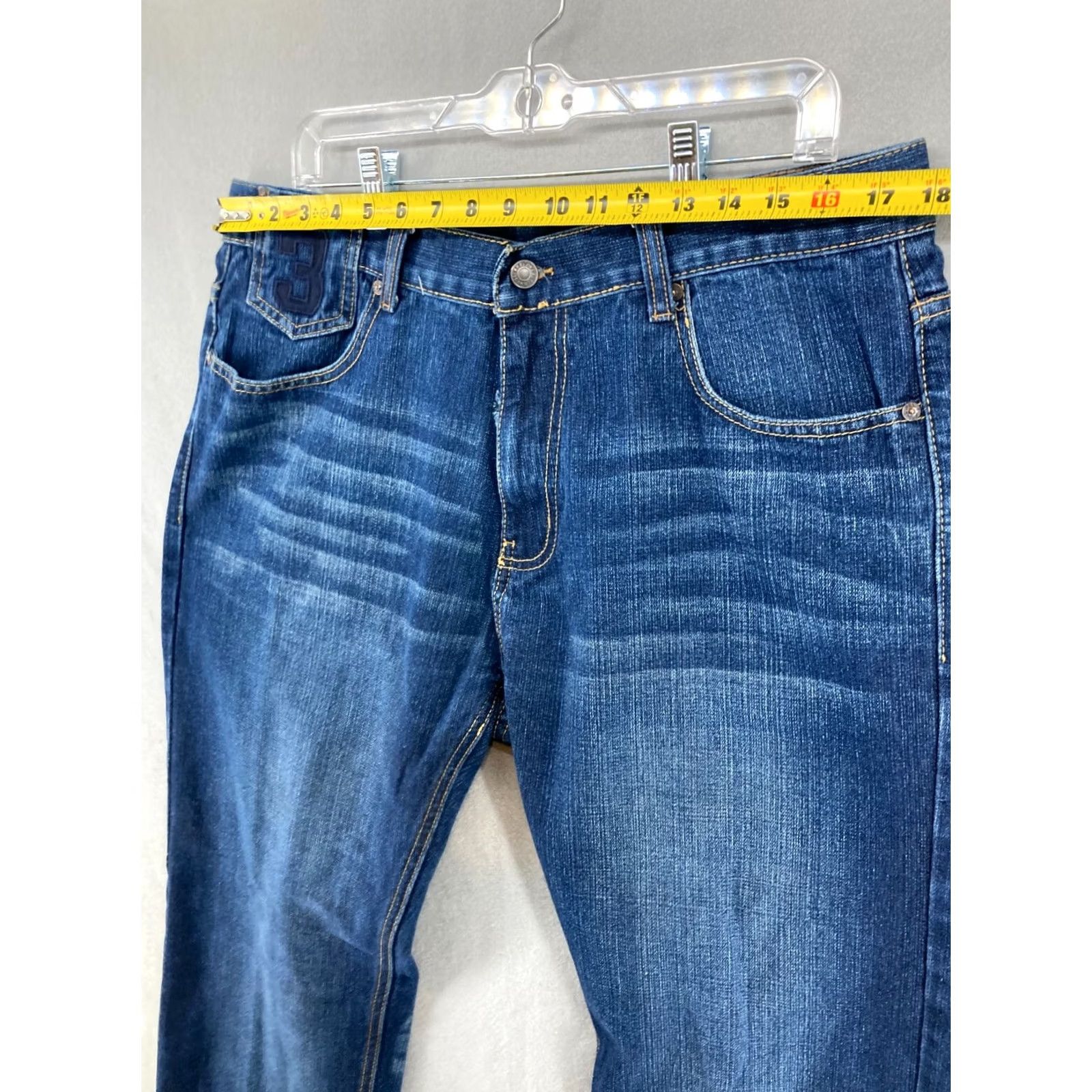 Polo Ralph Lauren Polo Ralph Lauren Jeans Mens Blue Size 36x34 Cotton USA Made Distressed Patches Straight Denim Horse pic Size US M / EU 48-50 / 2 - 2 Thumbnail