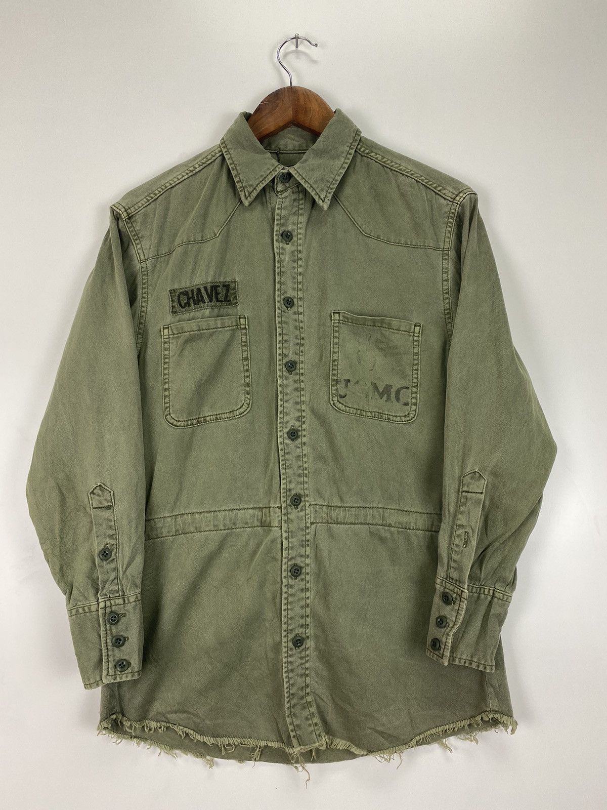 Japanese Brand Snidel USMC button ups shirt for womens Size S / US 4 / IT 40 - 12 Thumbnail