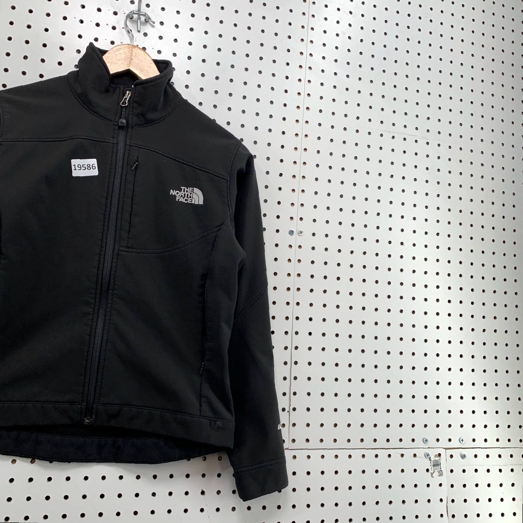 The North Face VINTAGE The North Face APEX Jacket Womens Back Full Zip Casual Outdoor XS Black 18x21 Mens Womens Size XS / US 0-2 / IT 36-38 - 4 Thumbnail