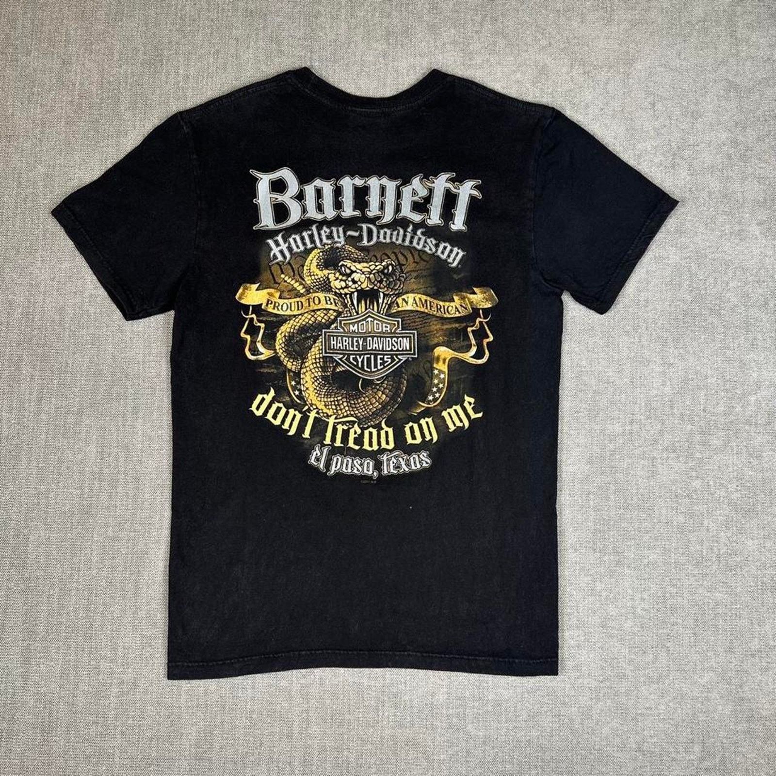 Harley Davidson Harley Davidson Snake black T-shirt Size US L / EU 52-54 / 3 - 1 Thumbnail