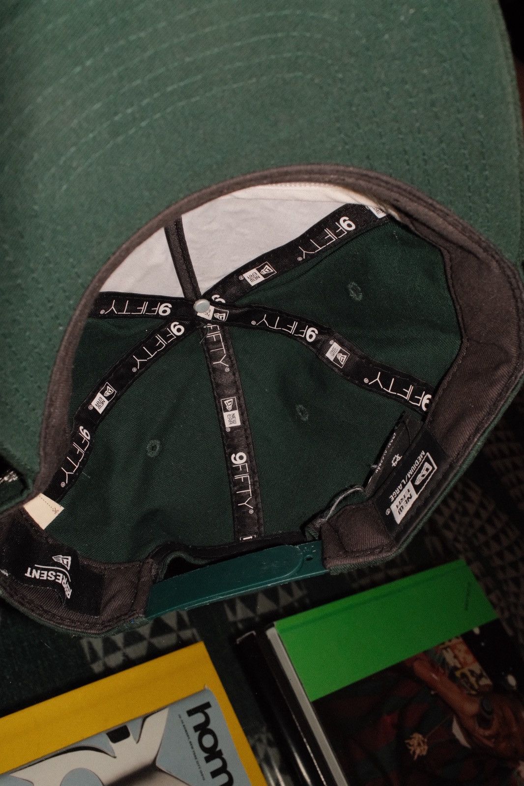 Represent Clo. Represent green snapback hat Size ONE SIZE - 6 Thumbnail