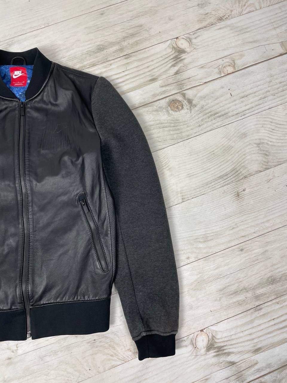 Nike Nike Chrstiano Ronaldo CR7 Leather Bomber Jacket Varsity Size US S / EU 44-46 / 1 - 4 Thumbnail