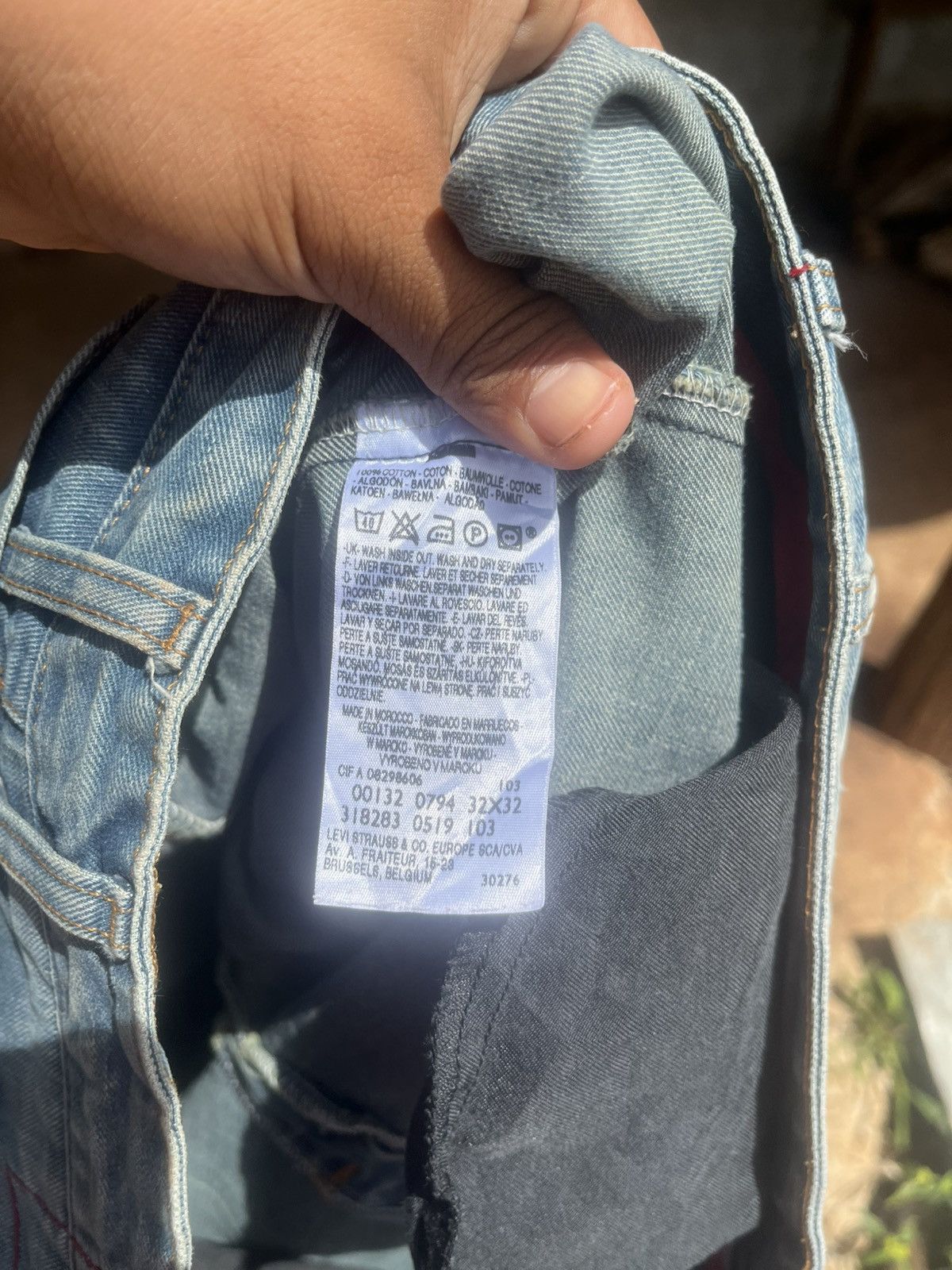 Levi's Faded Levi’s Engineered Back Strap Distressed Size US 36 / EU 52 - 7 Thumbnail