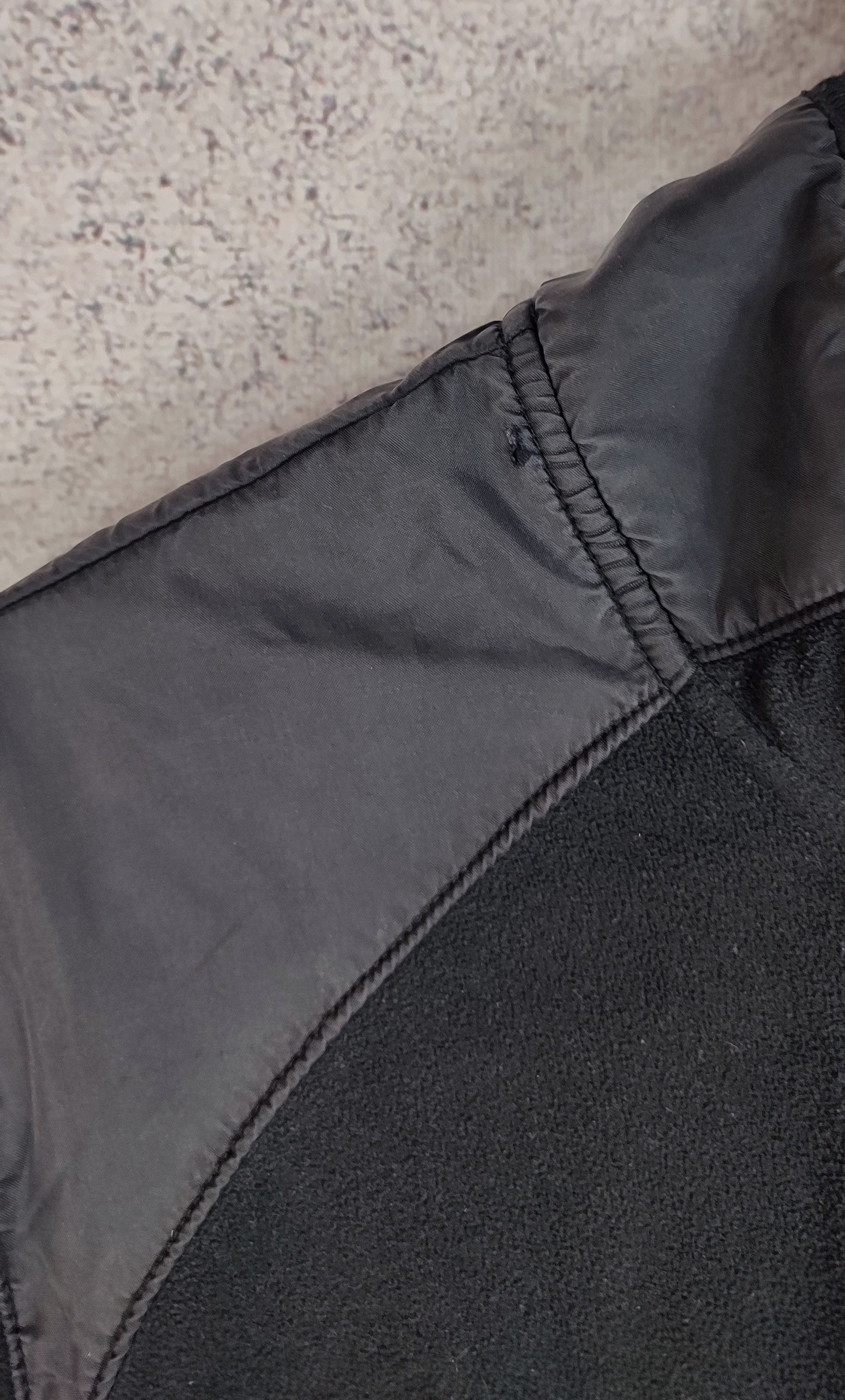 Nike 🔥 Nike Fleece Zip Jacket Vintage Black y2k Therma Fit Size US L / EU 52-54 / 3 - 3 Thumbnail