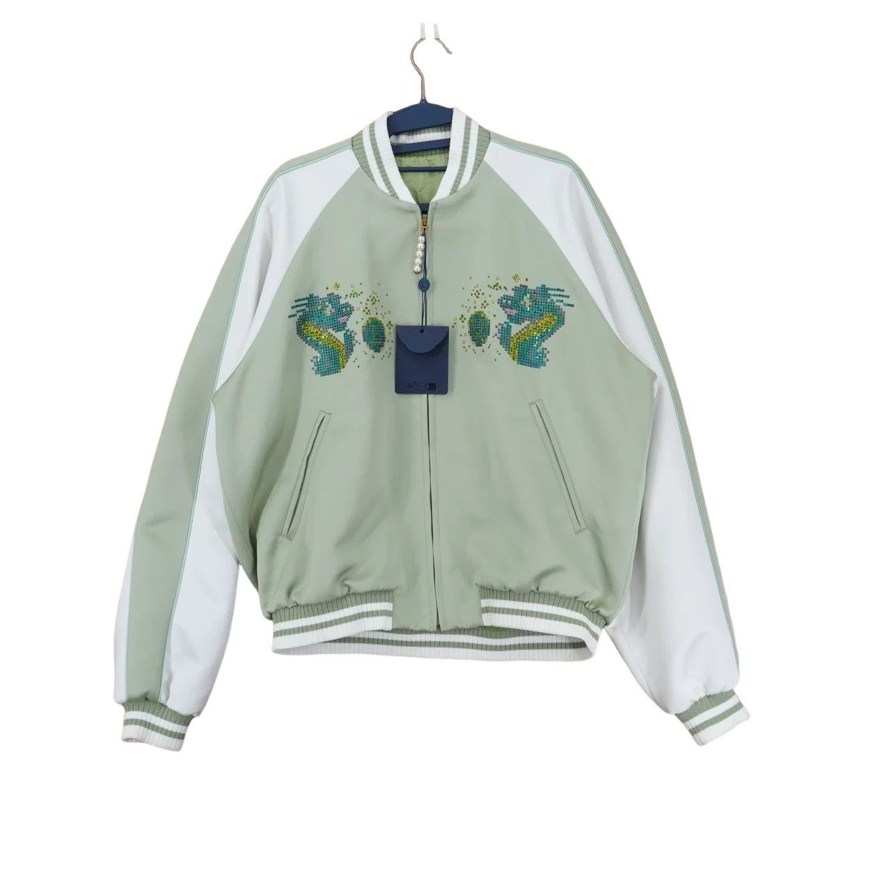 Louis Vuitton Louis Vuitton Dragon Sequin Bomber Jacket 46 Size US S / EU 44-46 / 1 - 1 Thumbnail