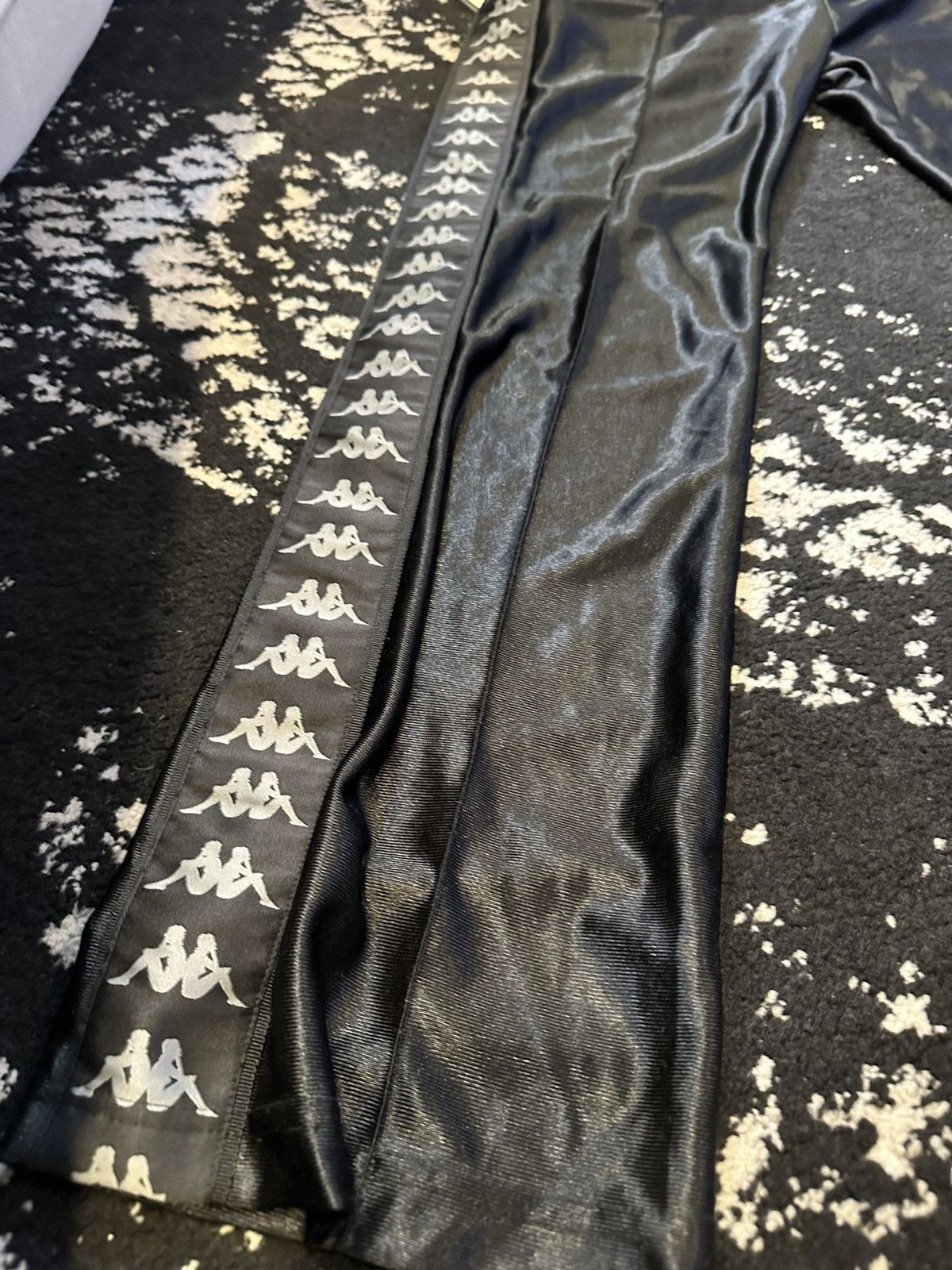 Faith Connexion Faith Connection Jogger Pants, Black Satin Size US 34 / EU 50 - 2 Thumbnail