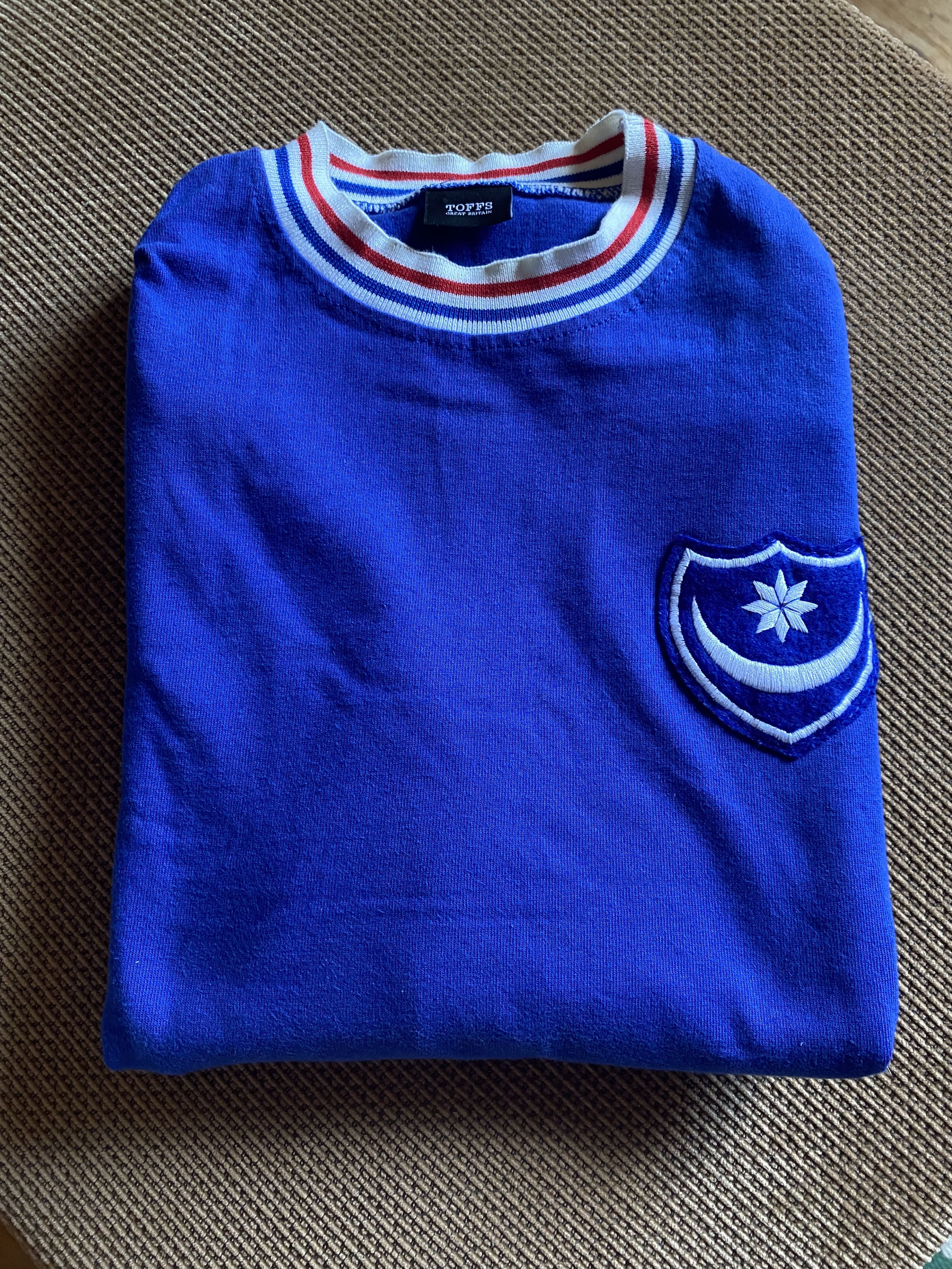 Toffs × Vintage Vintage Portsmouth FC t-shirt/sweatshirt Size US M / EU 48-50 / 2 - 5 Thumbnail