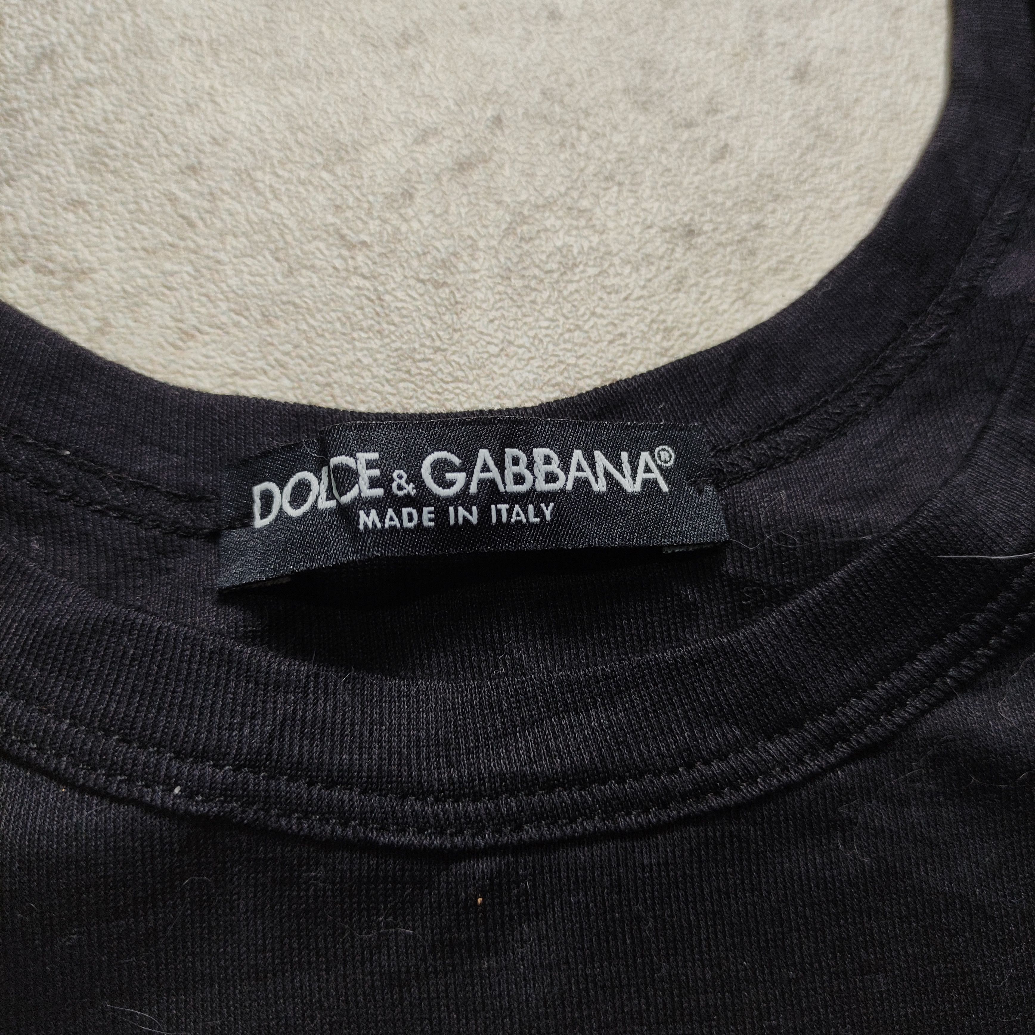 Dolce & Gabbana × Vintage Dolce and Gabbana crop tank top Size XS / US 0-2 / IT 36-38 - 6 Thumbnail