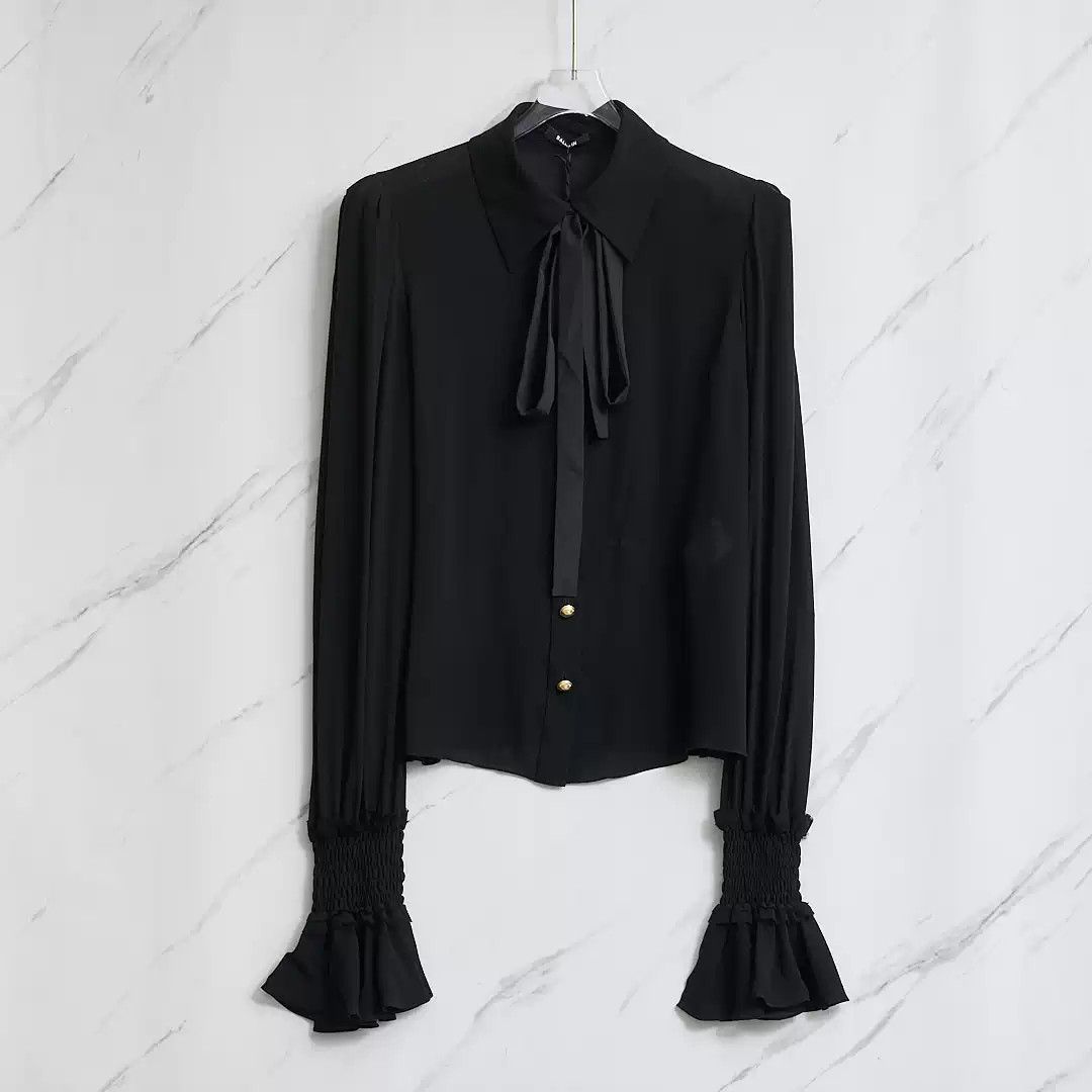 Balmain Balmain Women's Luxurious Court Shirt Size M / US 6-8 / IT 42-44 - 1 Thumbnail