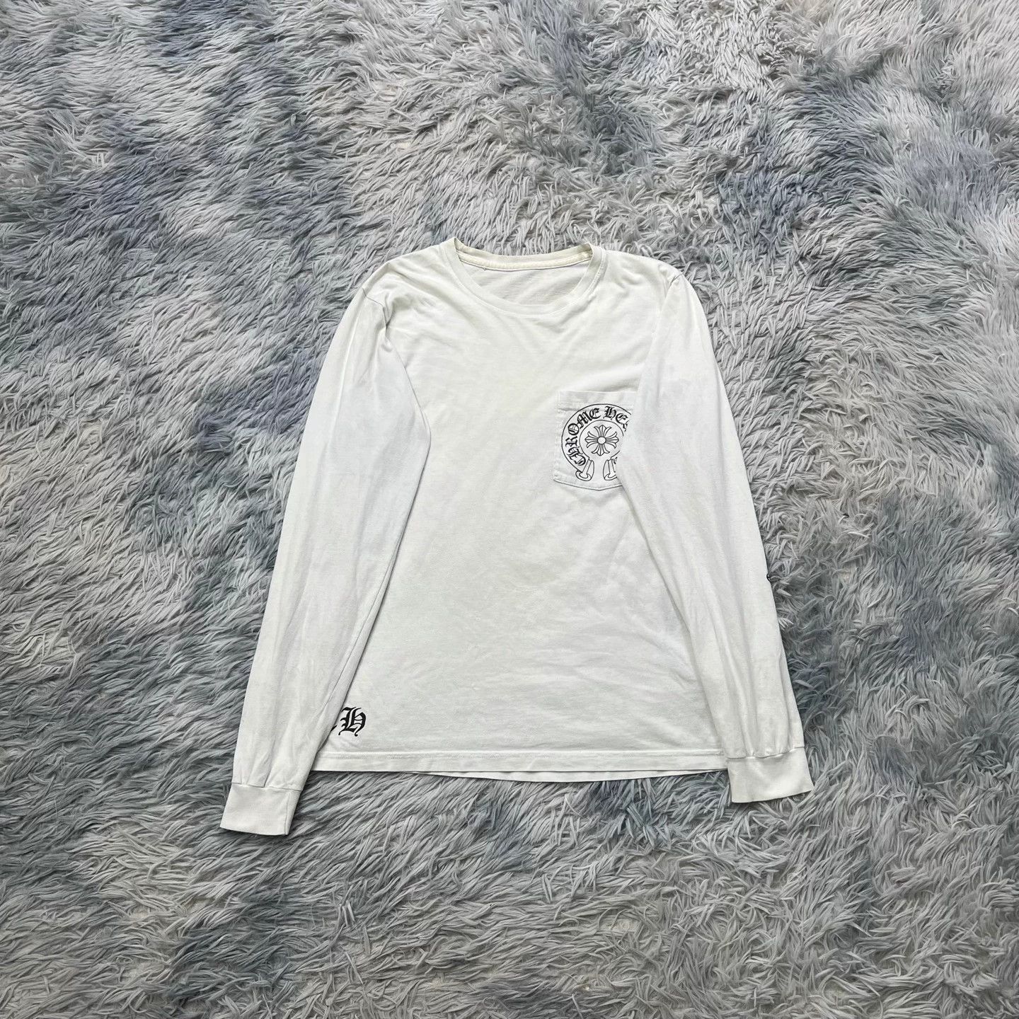 Chrome Hearts Chrome Hearts Horseshoe Long Sleeve Shirt - Size S - 95% New Size US S / EU 44-46 / 1 - 2 Thumbnail